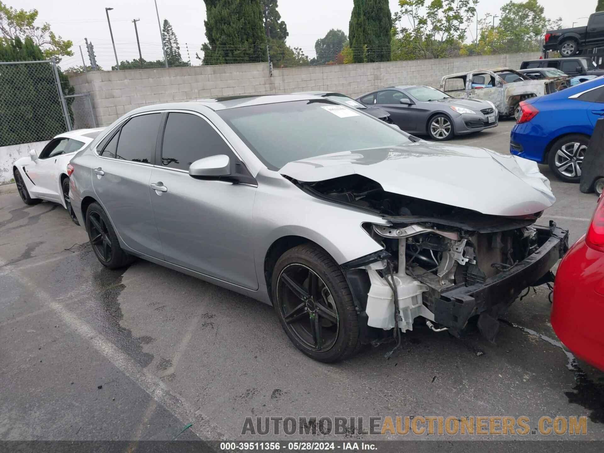 4T1BK1FK2HU584421 TOYOTA CAMRY 2017