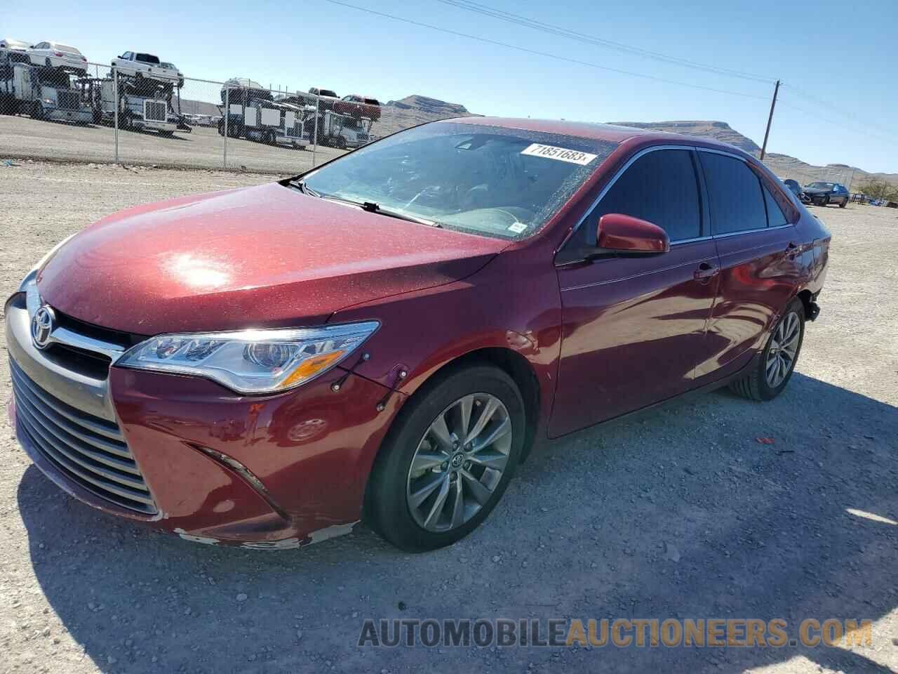 4T1BK1FK7GU571033 TOYOTA CAMRY 2016