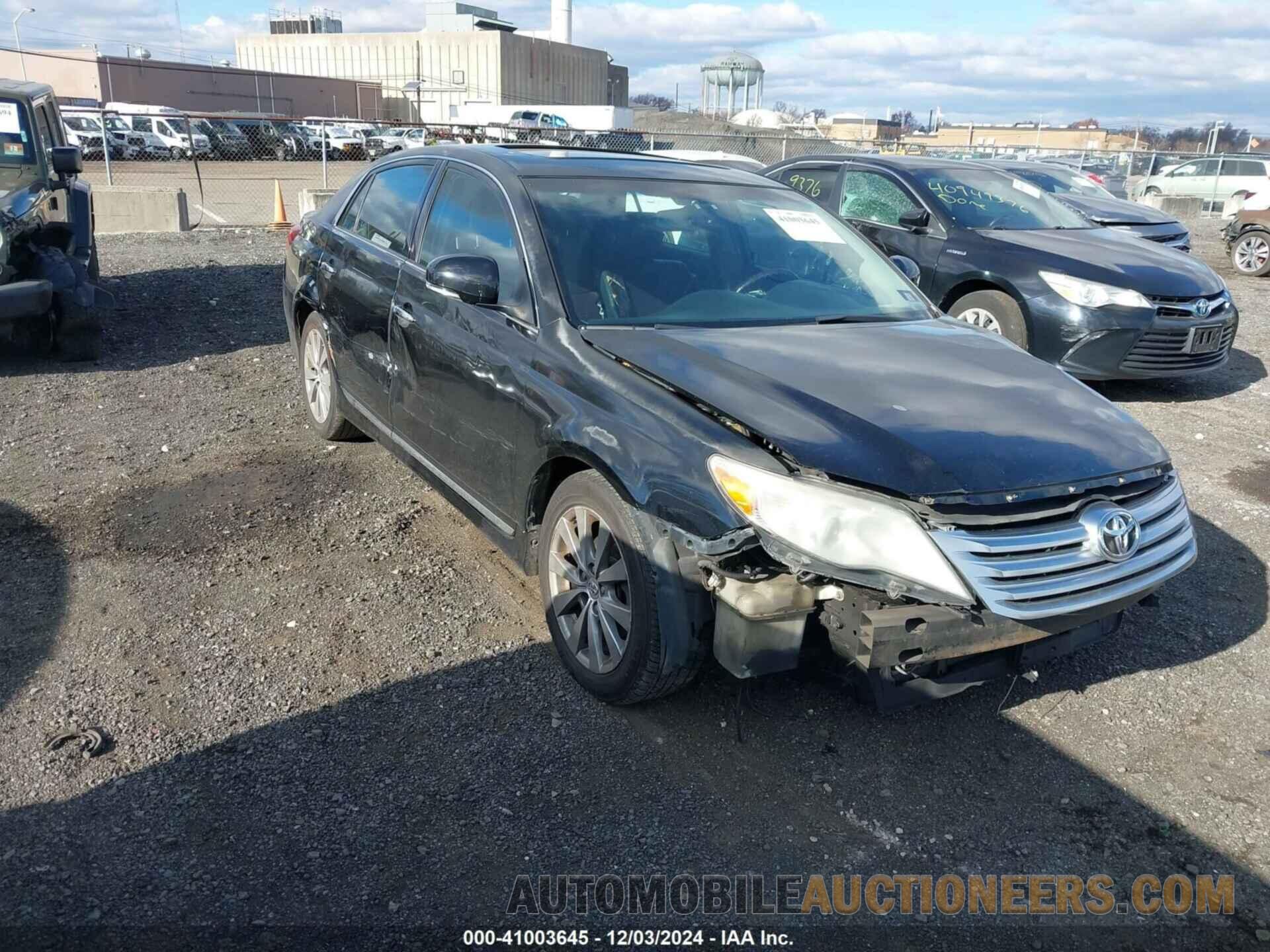 4T1BK3DB0BU406724 TOYOTA AVALON 2011