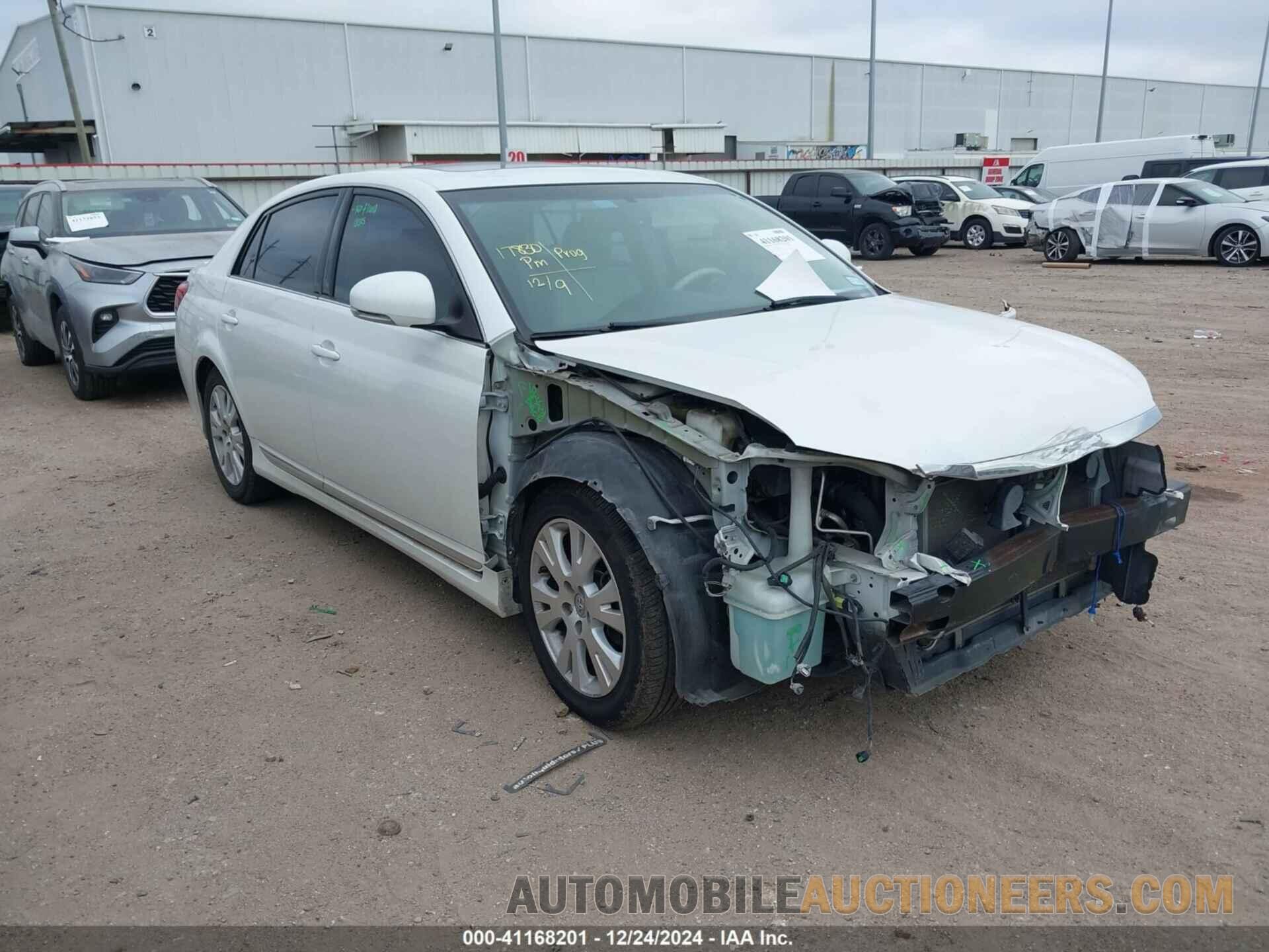 4T1BK3DB0CU445542 TOYOTA AVALON 2012