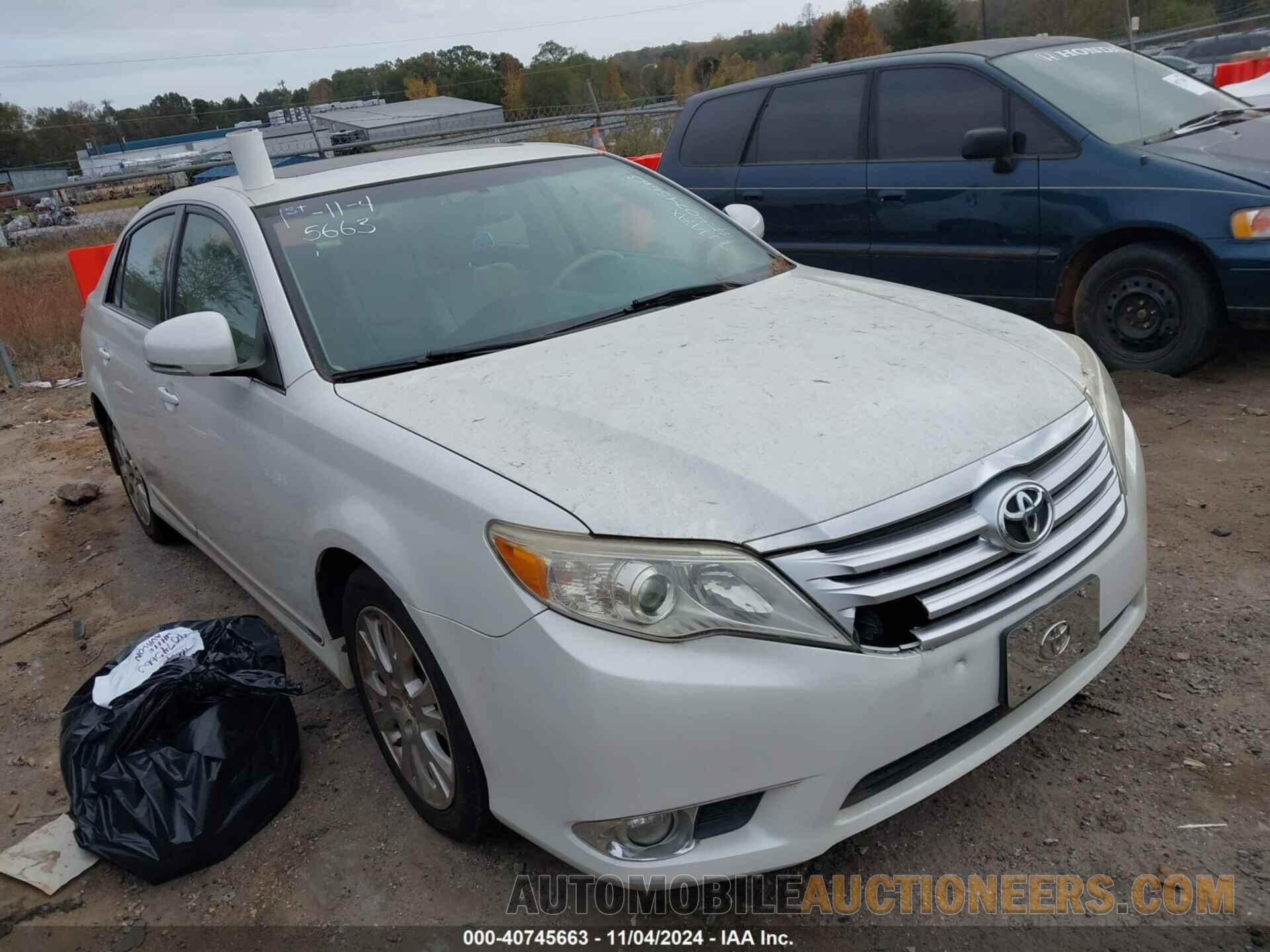 4T1BK3DB1BU406229 TOYOTA AVALON 2011