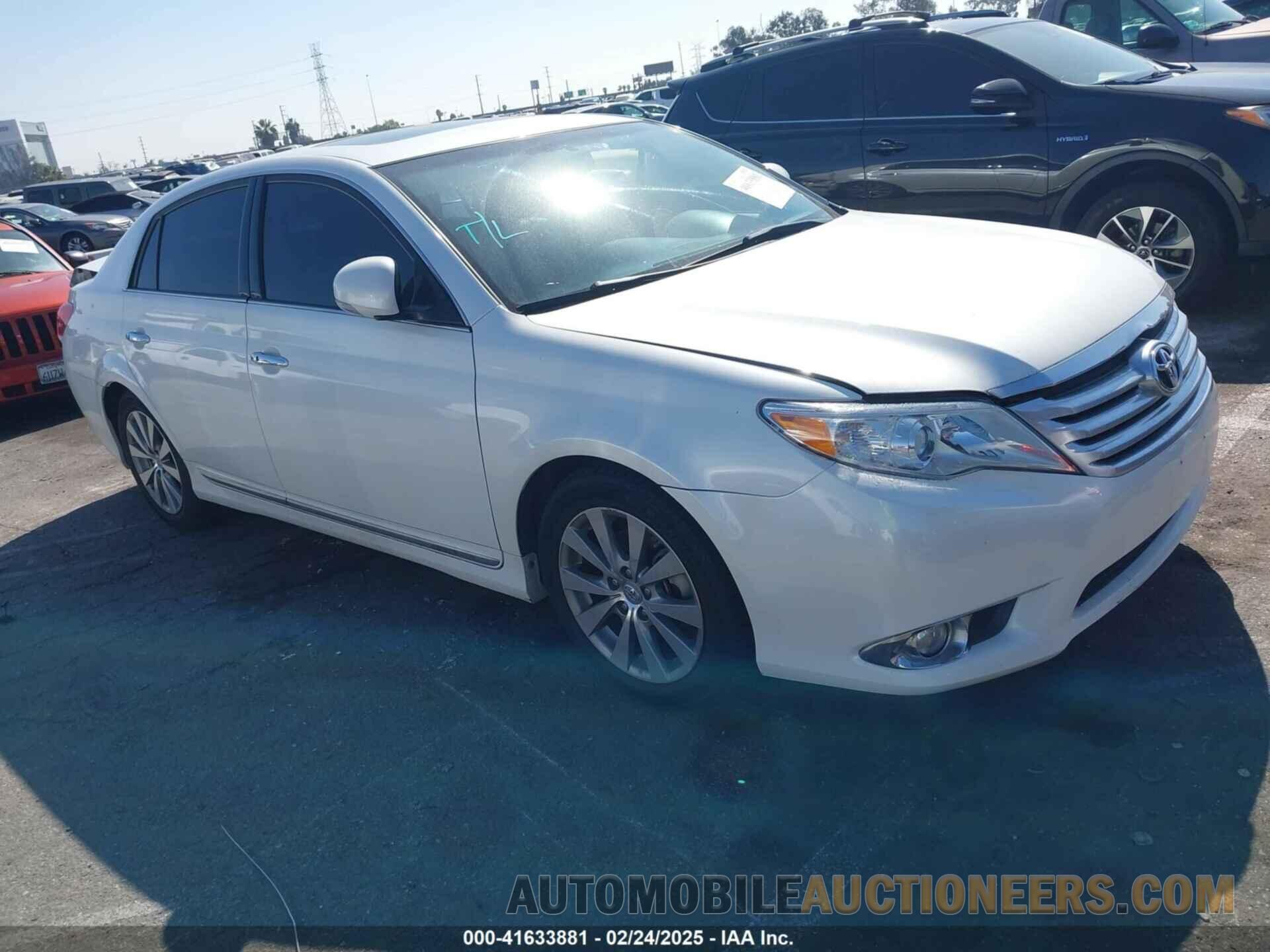 4T1BK3DB1CU469574 TOYOTA AVALON 2012