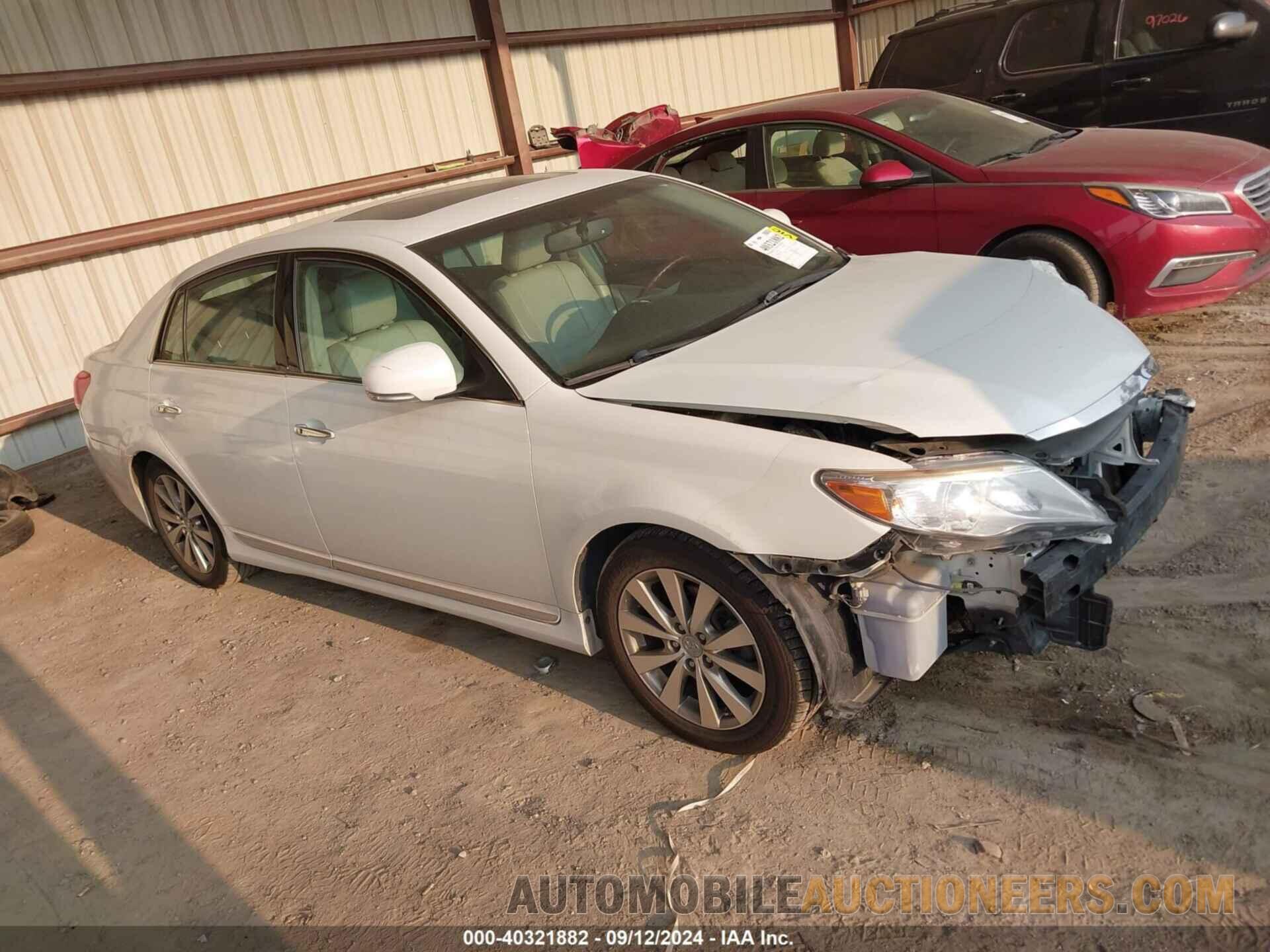 4T1BK3DB2BU386525 TOYOTA AVALON 2011