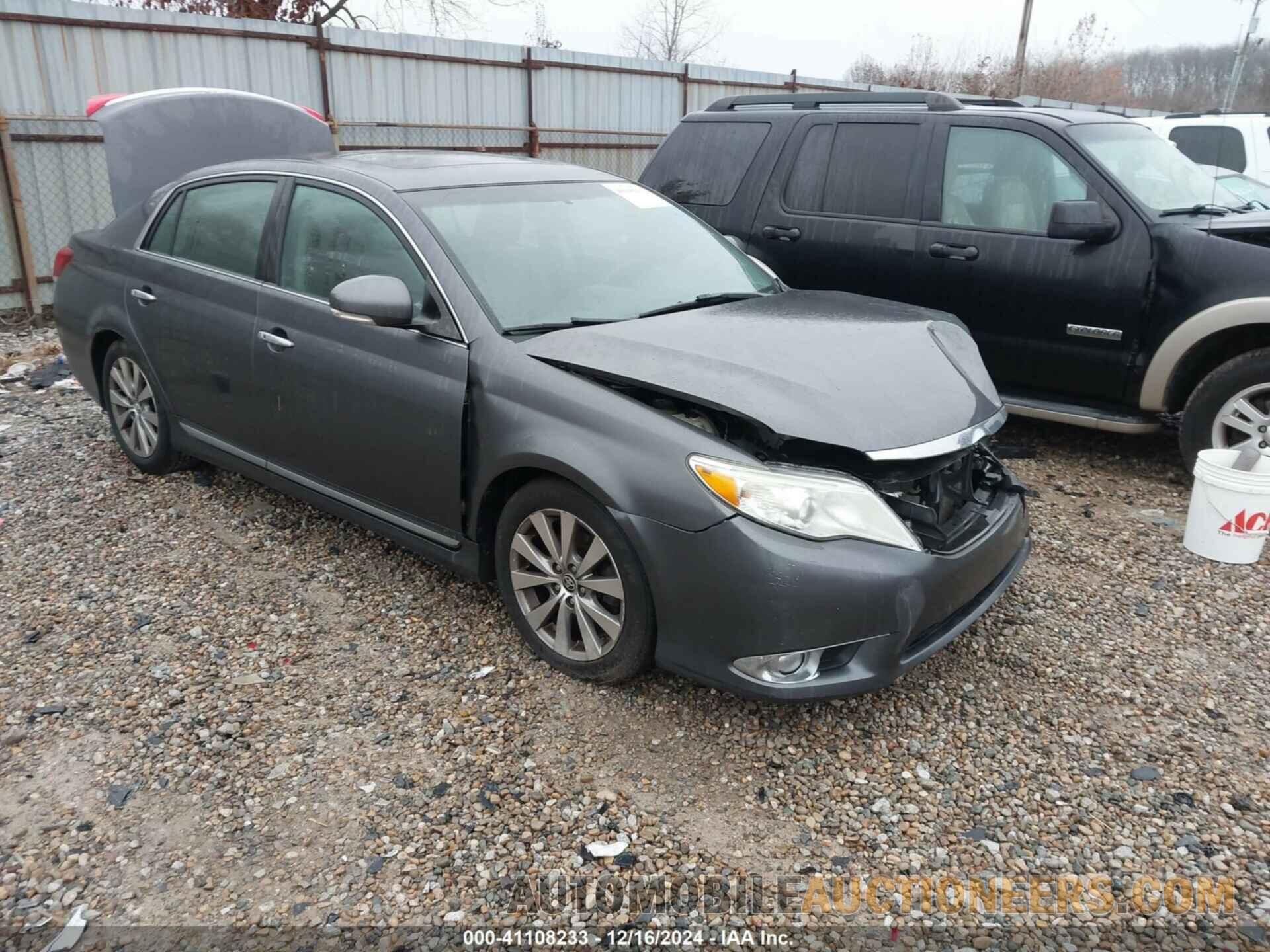 4T1BK3DB2BU416770 TOYOTA AVALON 2011