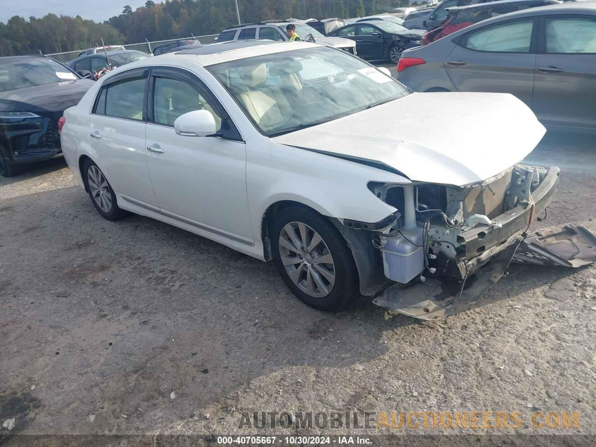 4T1BK3DB2CU466702 TOYOTA AVALON 2012