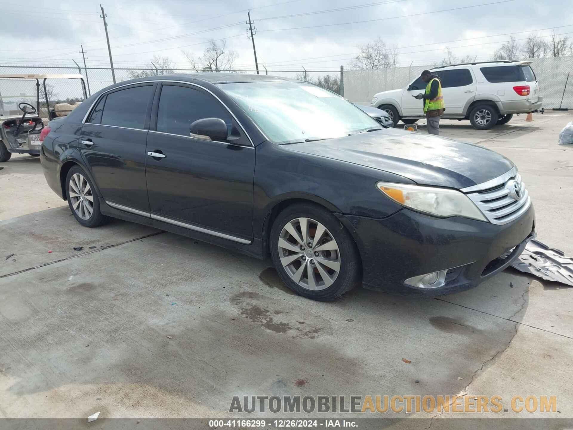 4T1BK3DB3BU418284 TOYOTA AVALON 2011