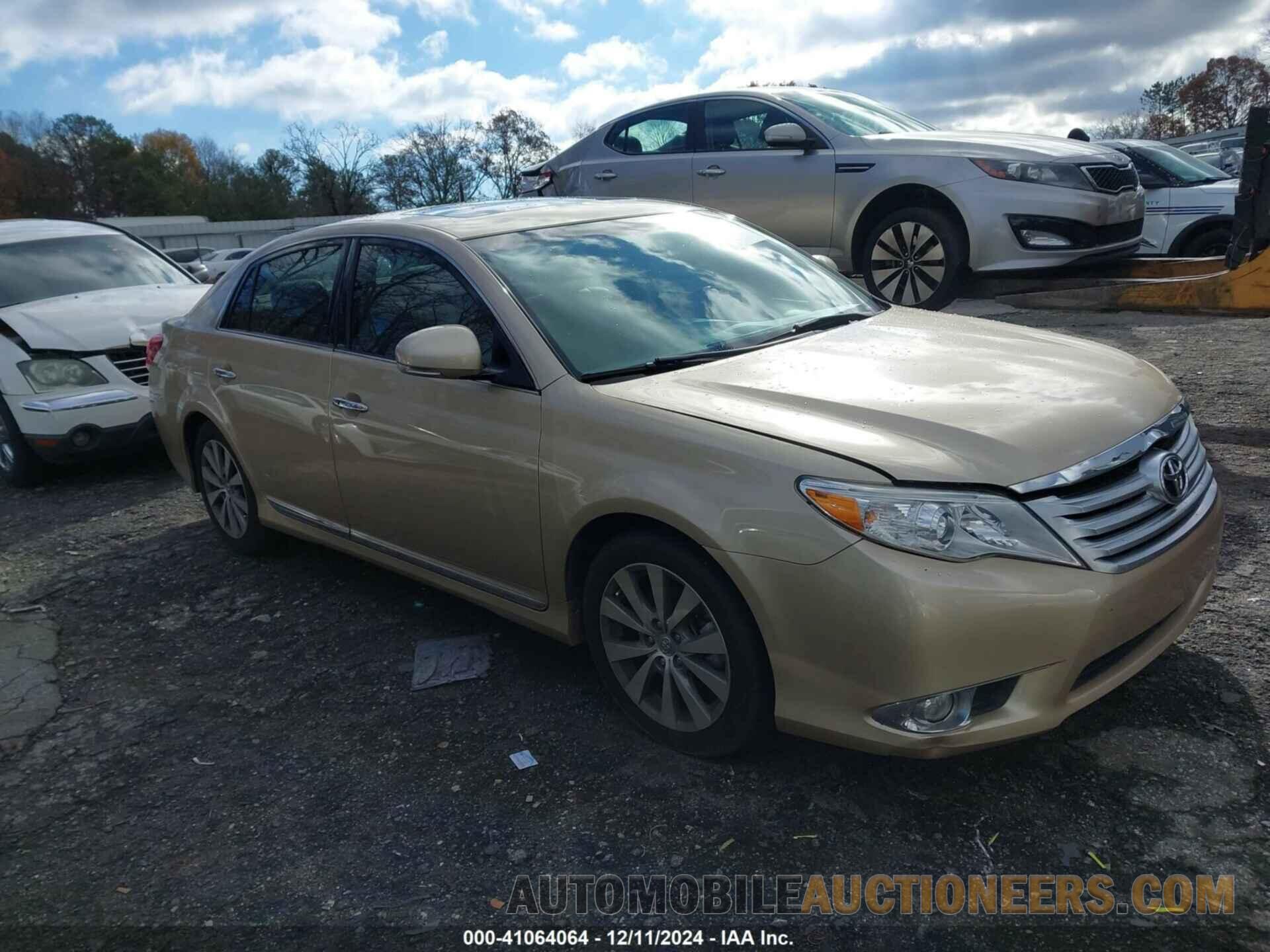 4T1BK3DB3BU425946 TOYOTA AVALON 2011