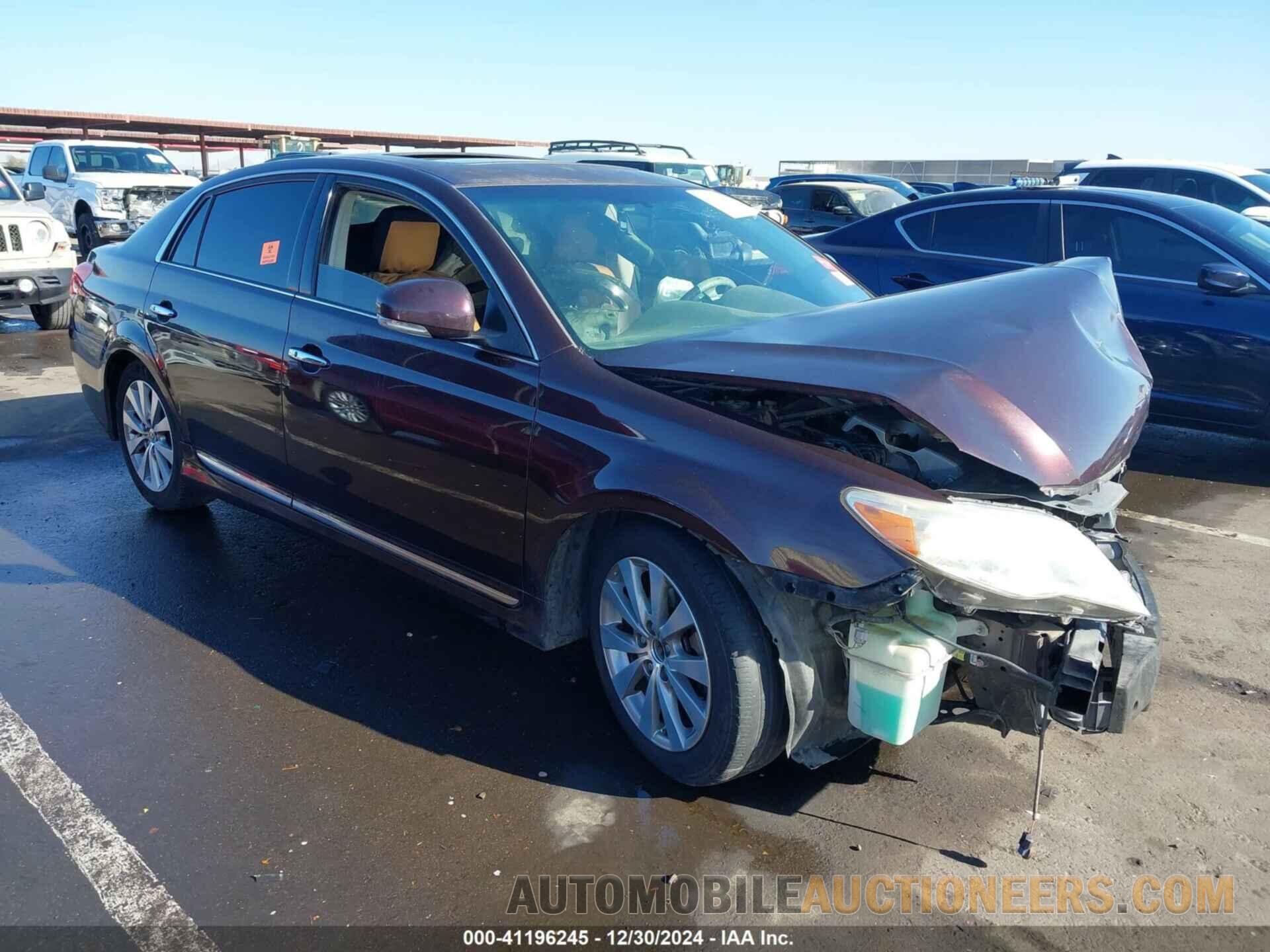 4T1BK3DB3BU431018 TOYOTA AVALON 2011