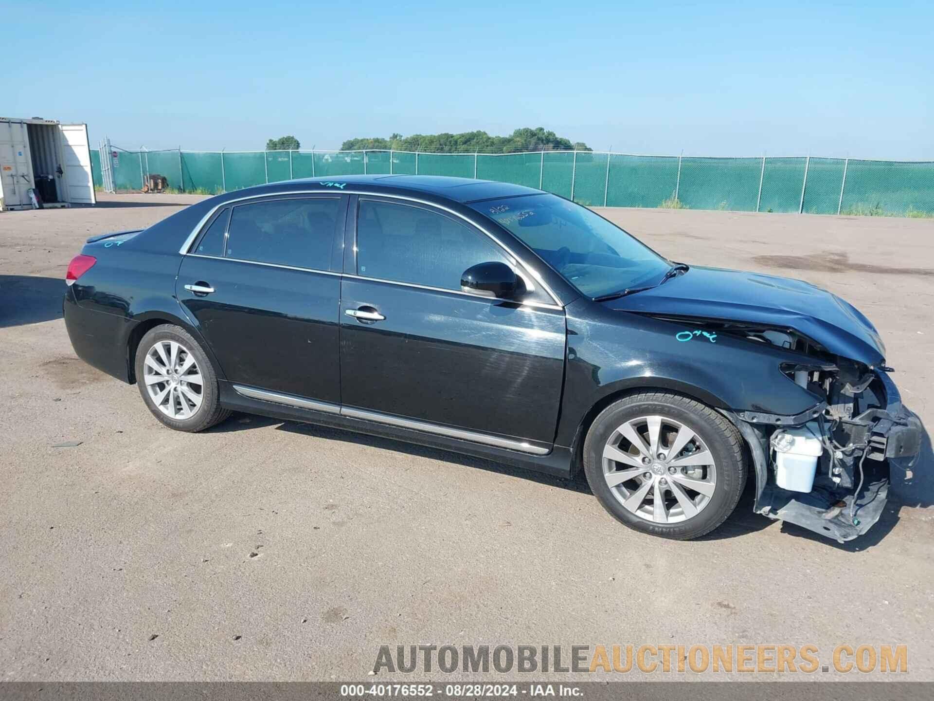 4T1BK3DB3CU444787 TOYOTA AVALON 2012