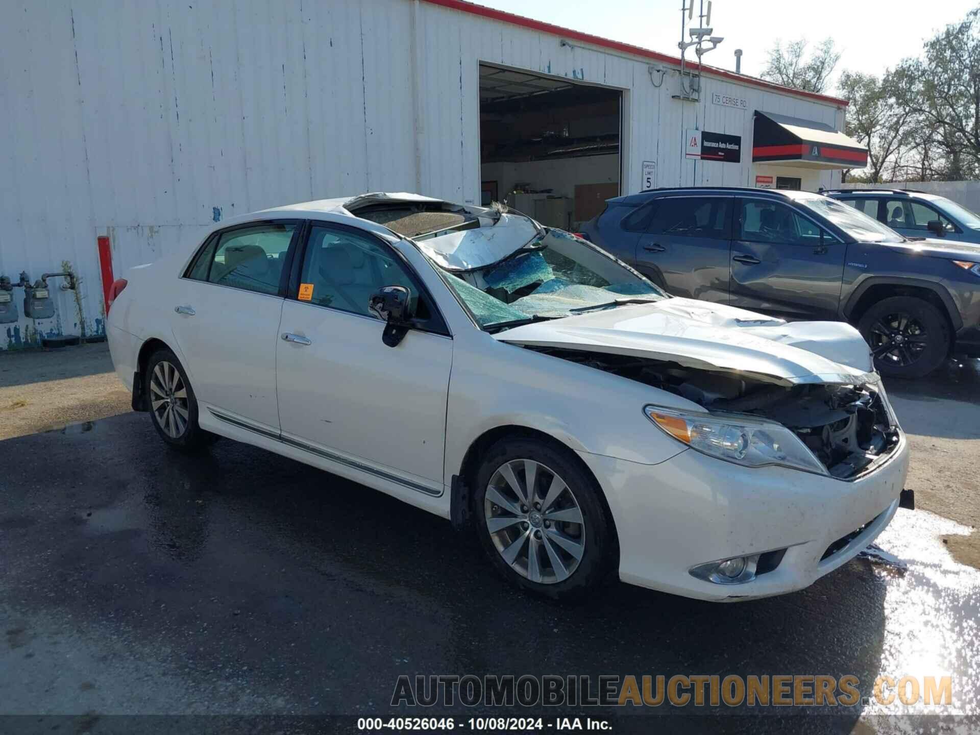 4T1BK3DB4BU424241 TOYOTA AVALON 2011