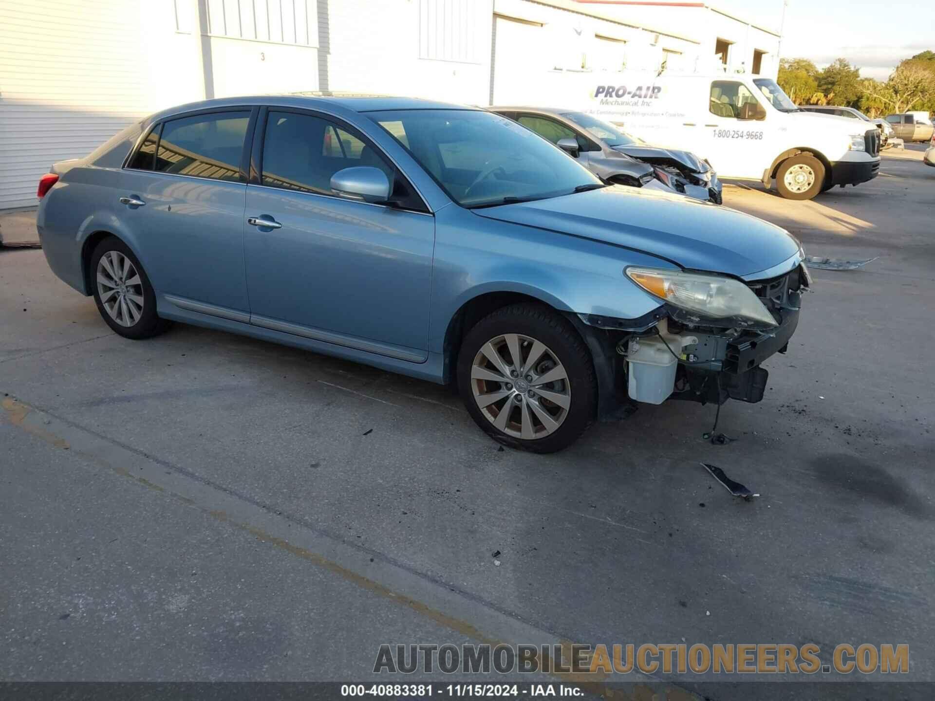 4T1BK3DB4CU465390 TOYOTA AVALON 2012