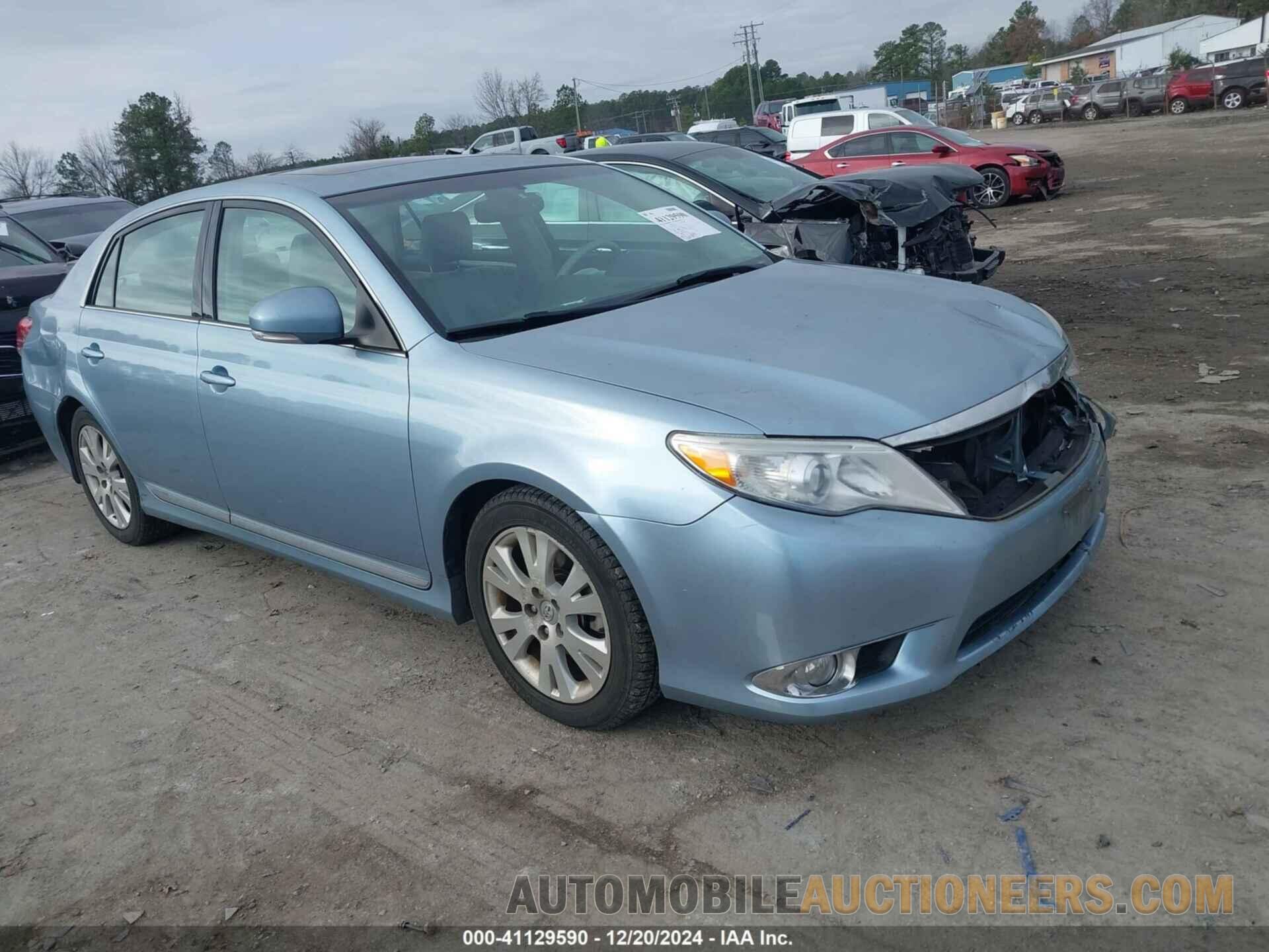 4T1BK3DB6BU397205 TOYOTA AVALON 2011