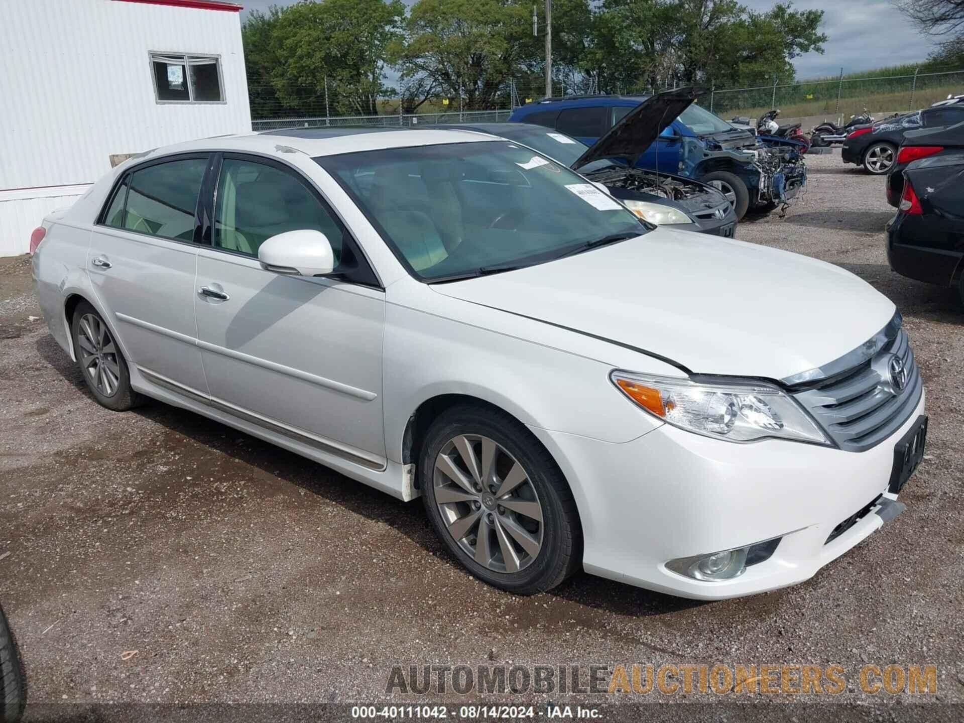 4T1BK3DB7BU397942 TOYOTA AVALON 2011