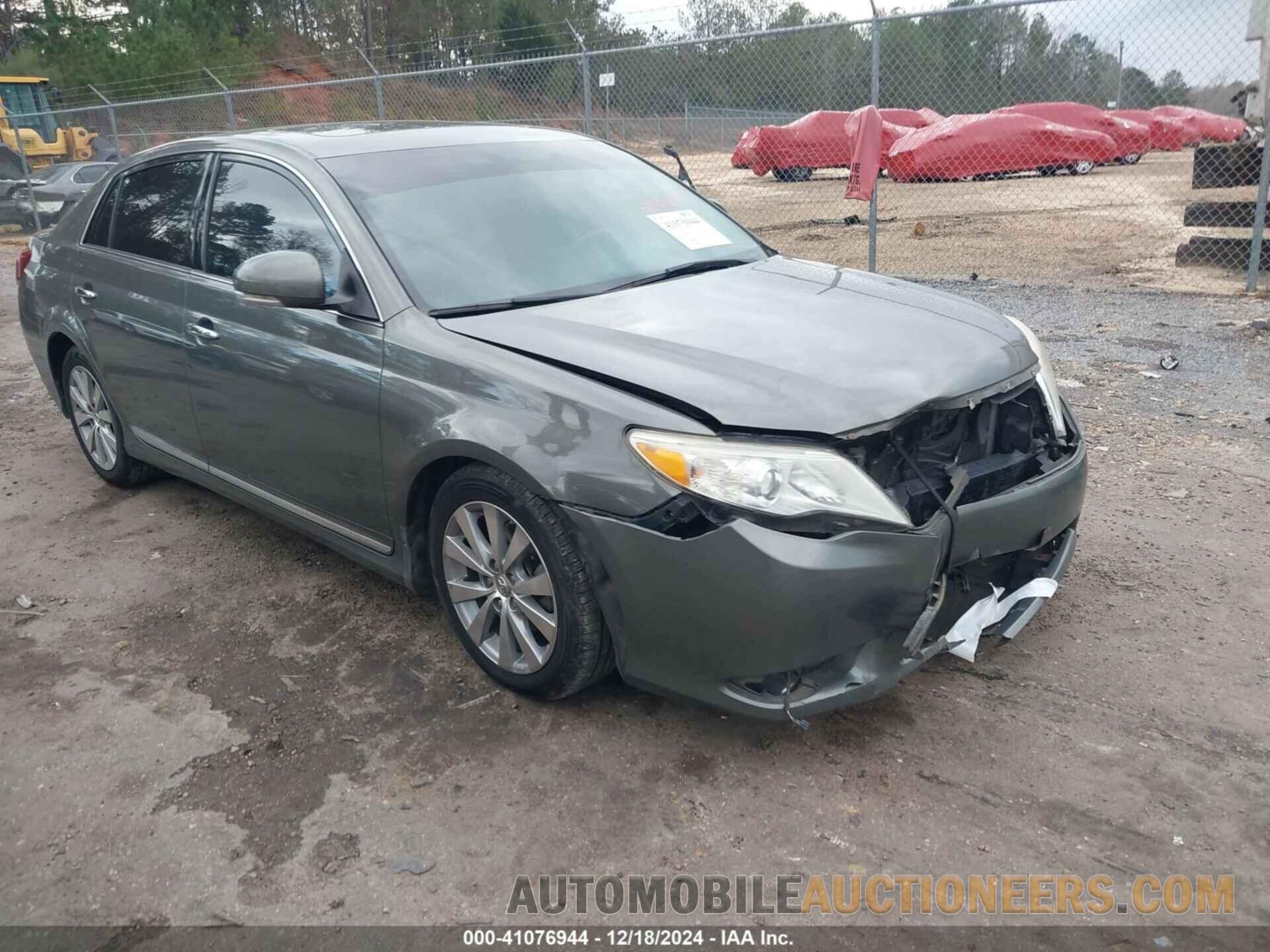 4T1BK3DB7BU432236 TOYOTA AVALON 2011