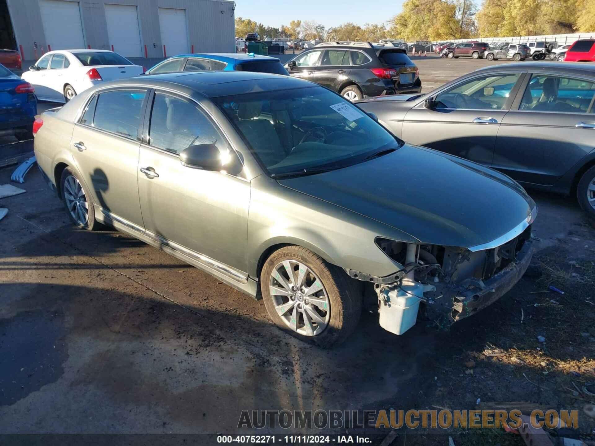 4T1BK3DB7CU465268 TOYOTA AVALON 2012