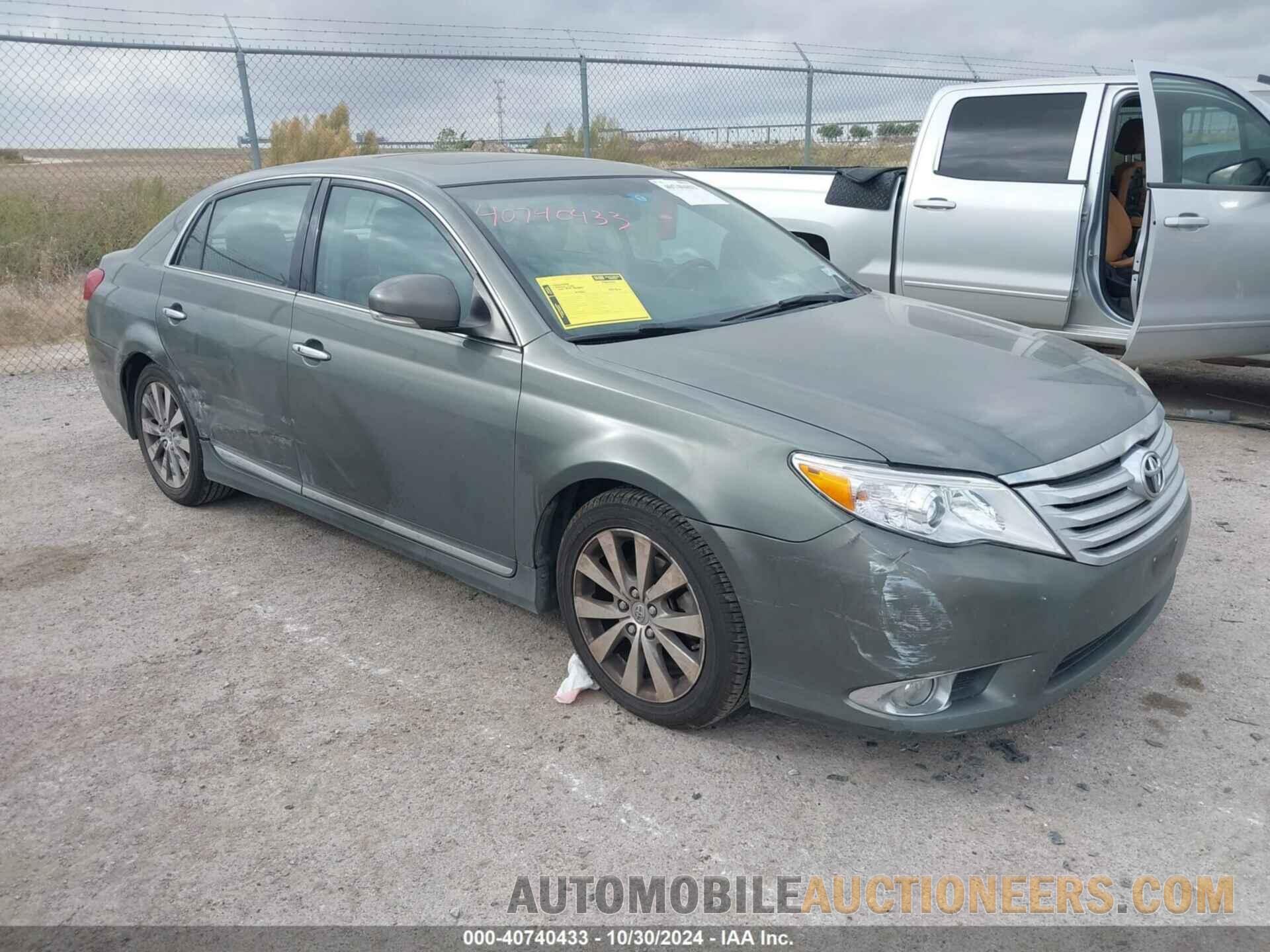 4T1BK3DB8BU393530 TOYOTA AVALON 2011