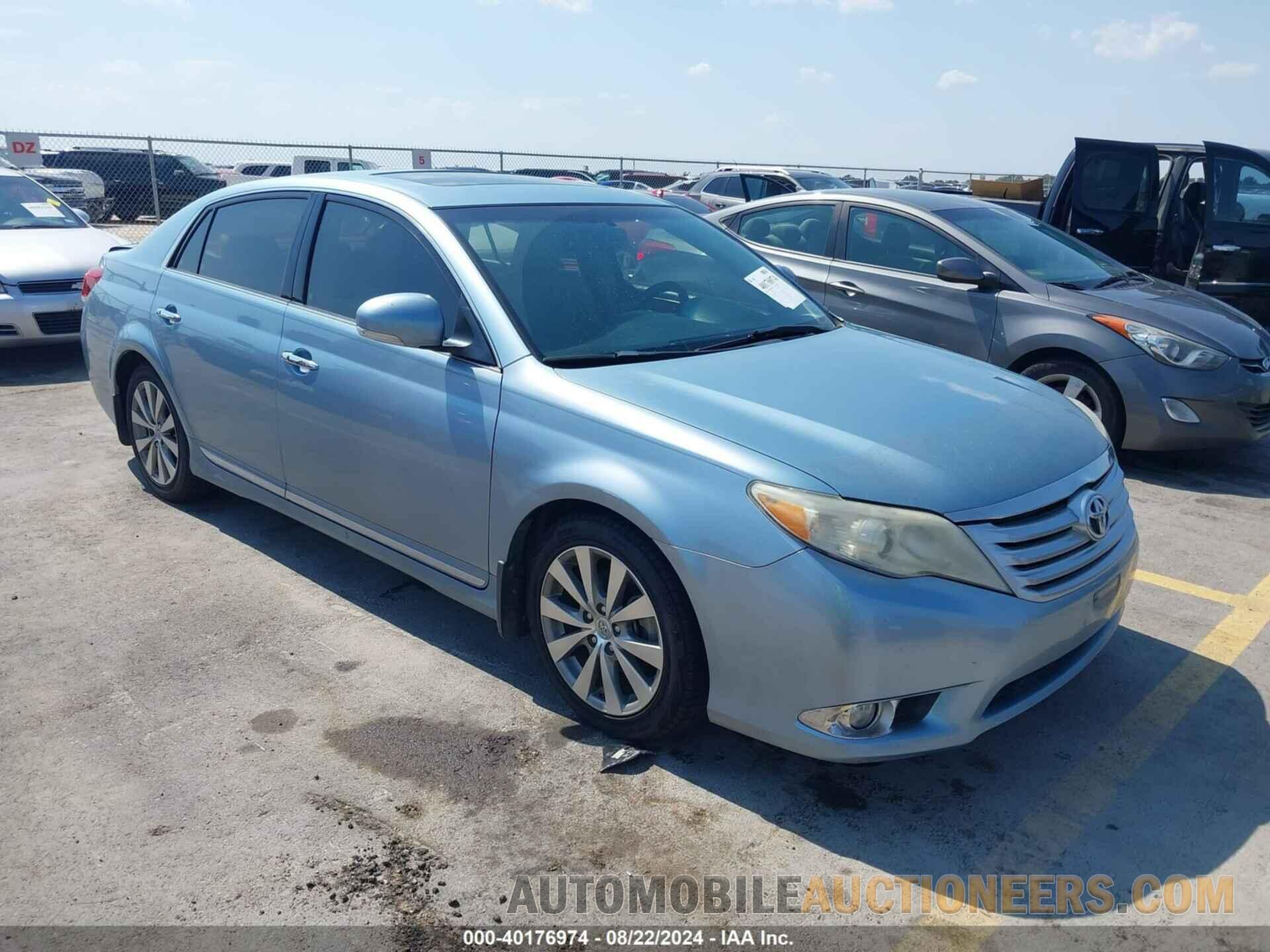 4T1BK3DB8BU403327 TOYOTA AVALON 2011