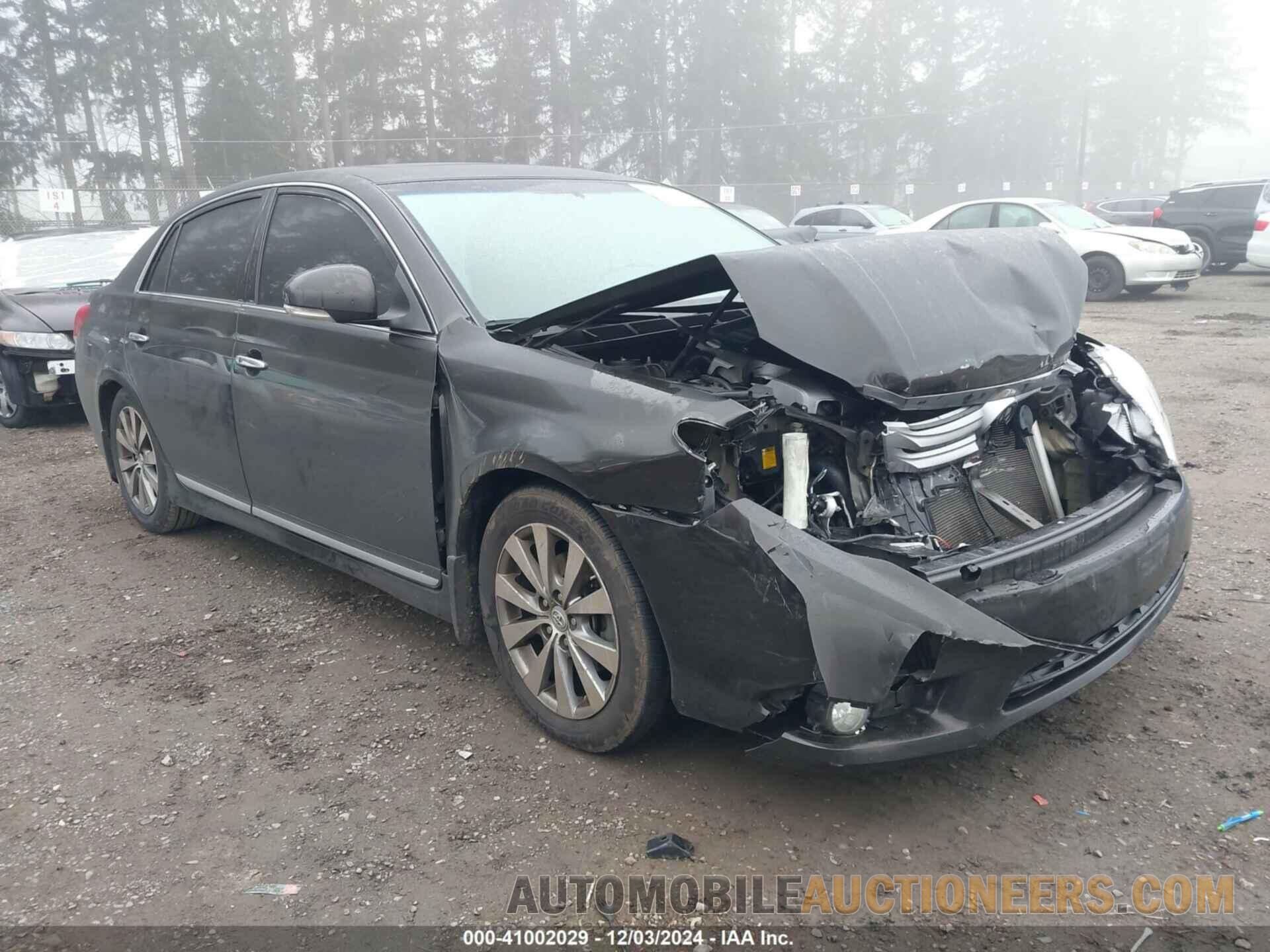 4T1BK3DB8BU417034 TOYOTA AVALON 2011