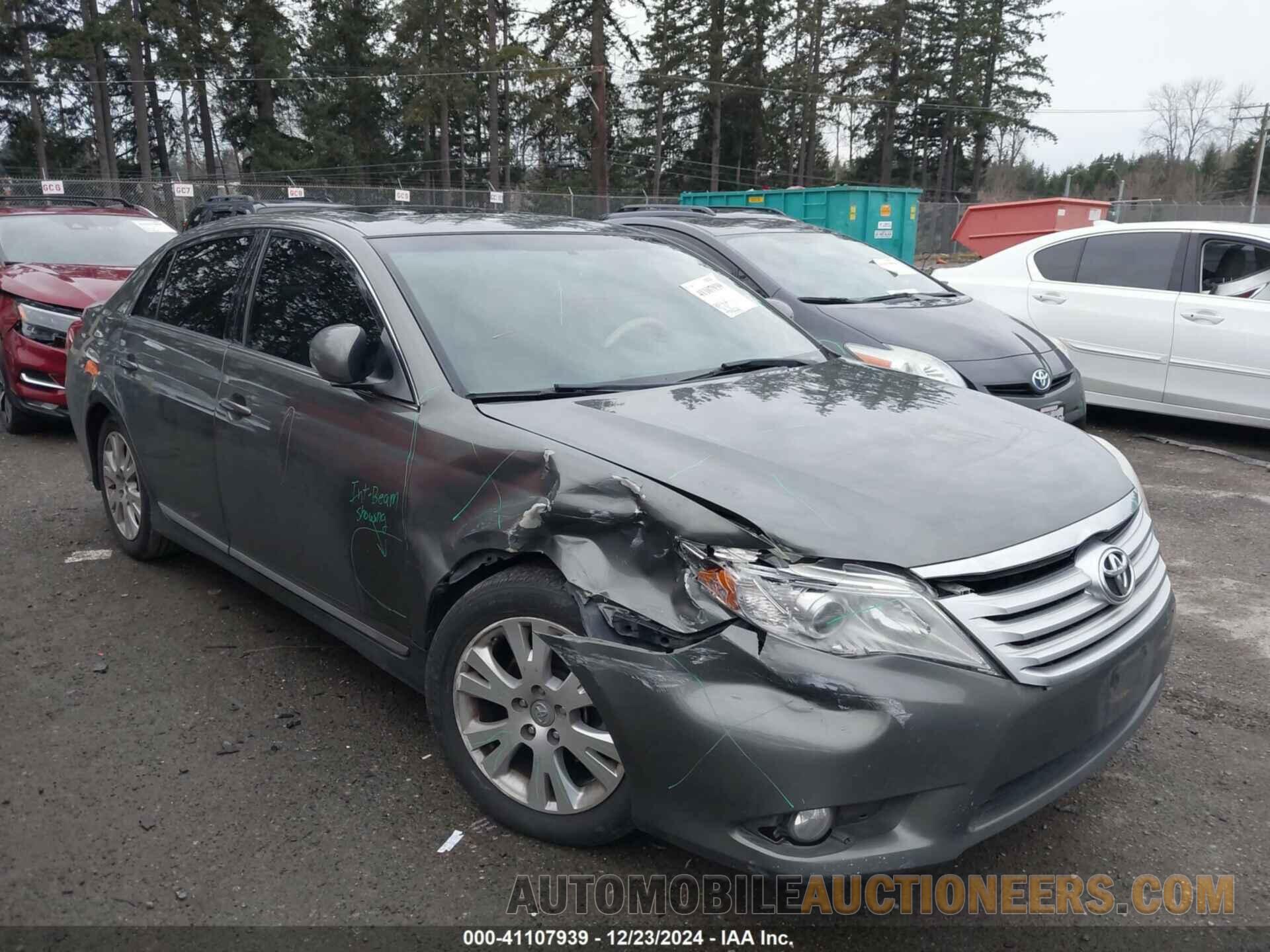 4T1BK3DB9BU397523 TOYOTA AVALON 2011