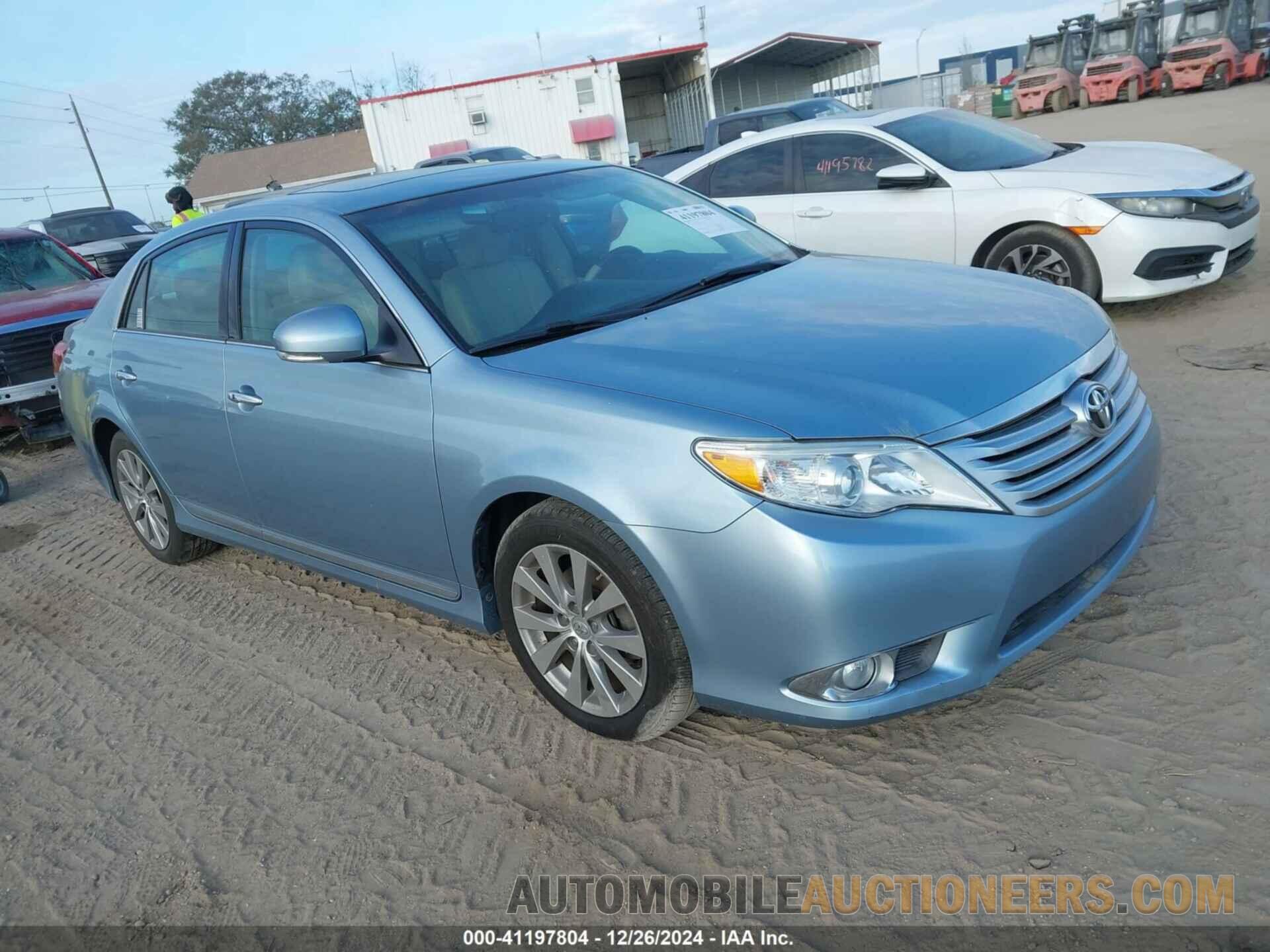 4T1BK3DB9BU424431 TOYOTA AVALON 2011