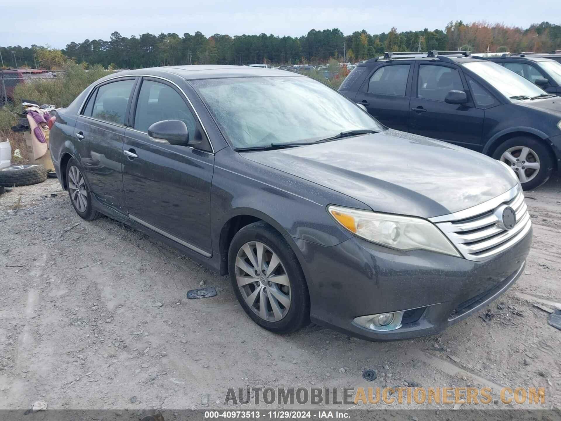 4T1BK3DB9BU425711 TOYOTA AVALON 2011