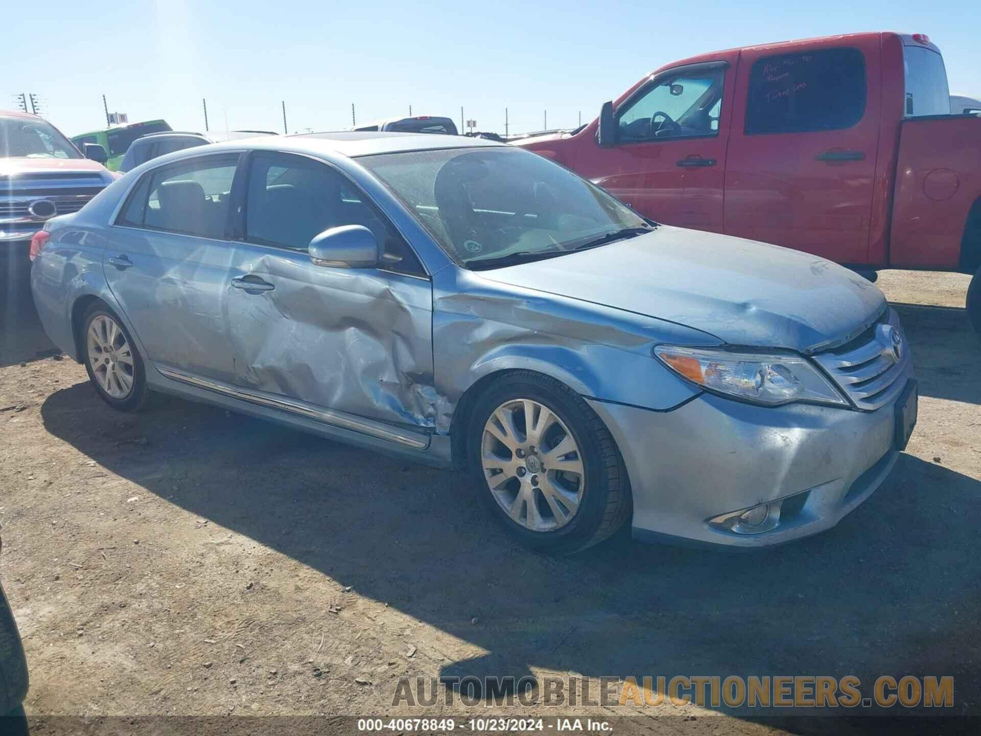 4T1BK3DBXBU380987 TOYOTA AVALON 2011