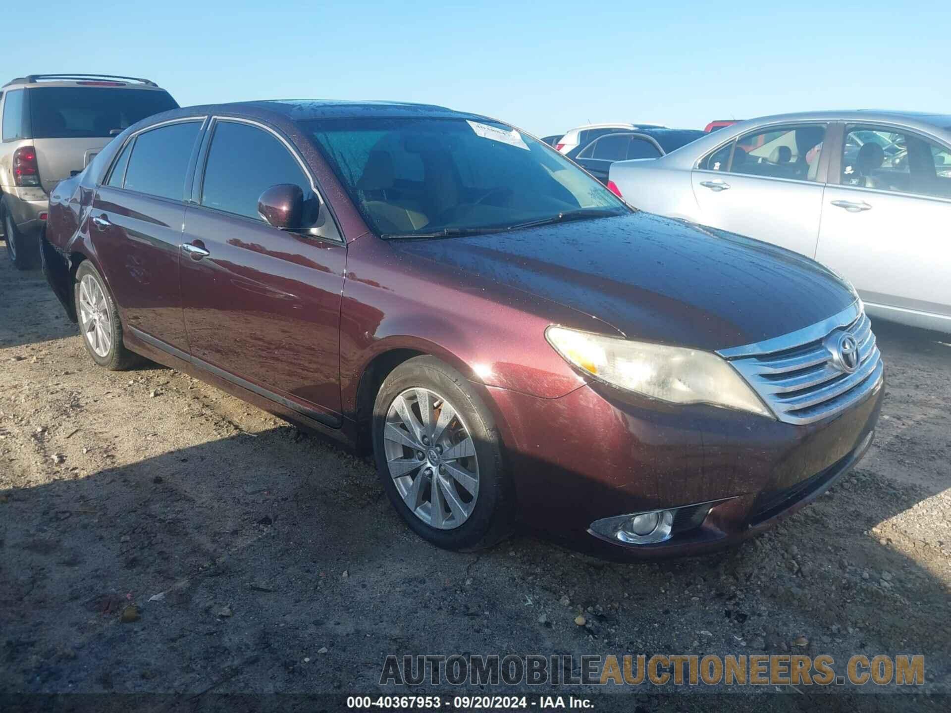 4T1BK3DBXBU390760 TOYOTA AVALON 2011