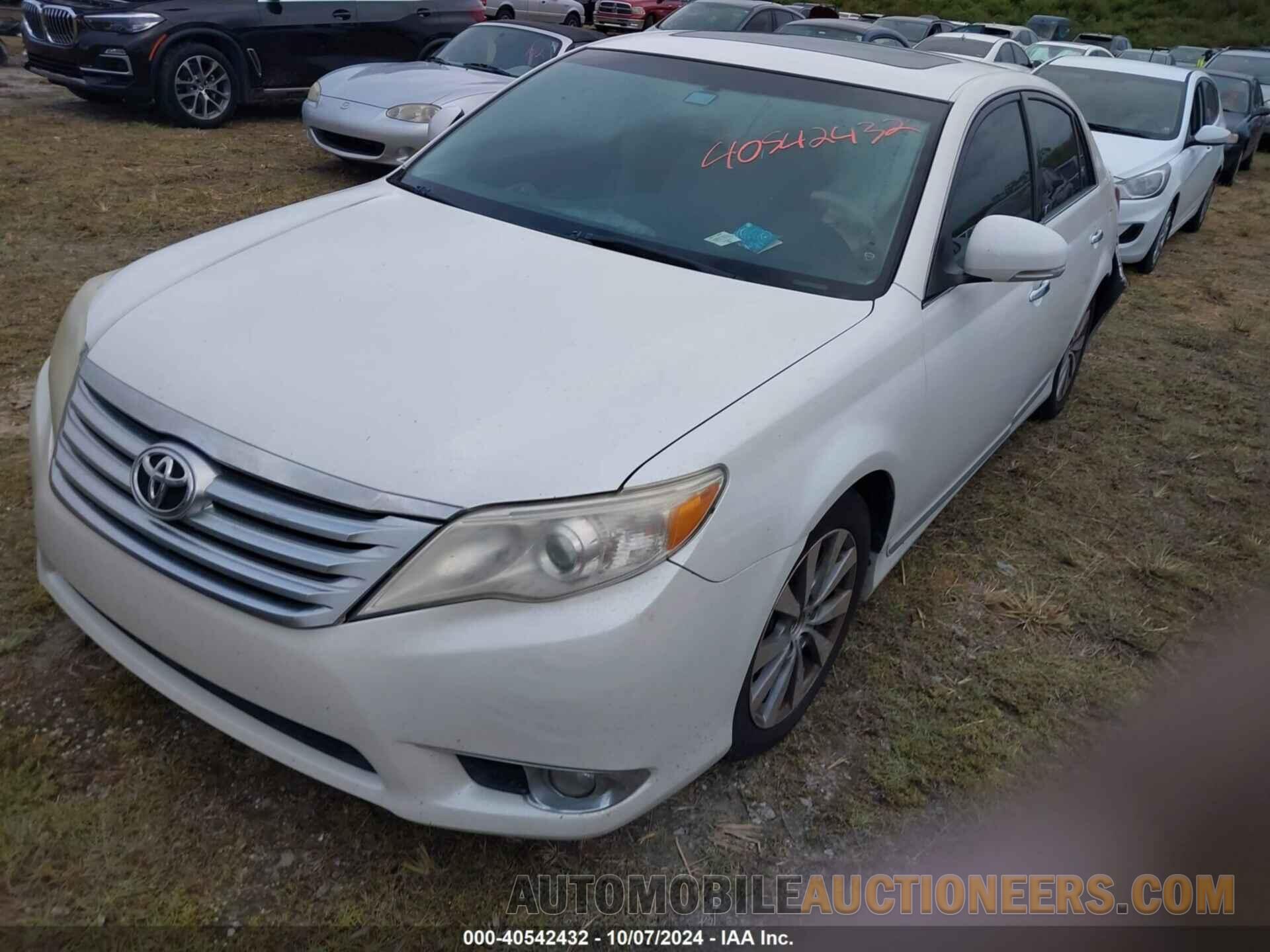 4T1BK3DBXBU419044 TOYOTA AVALON 2011