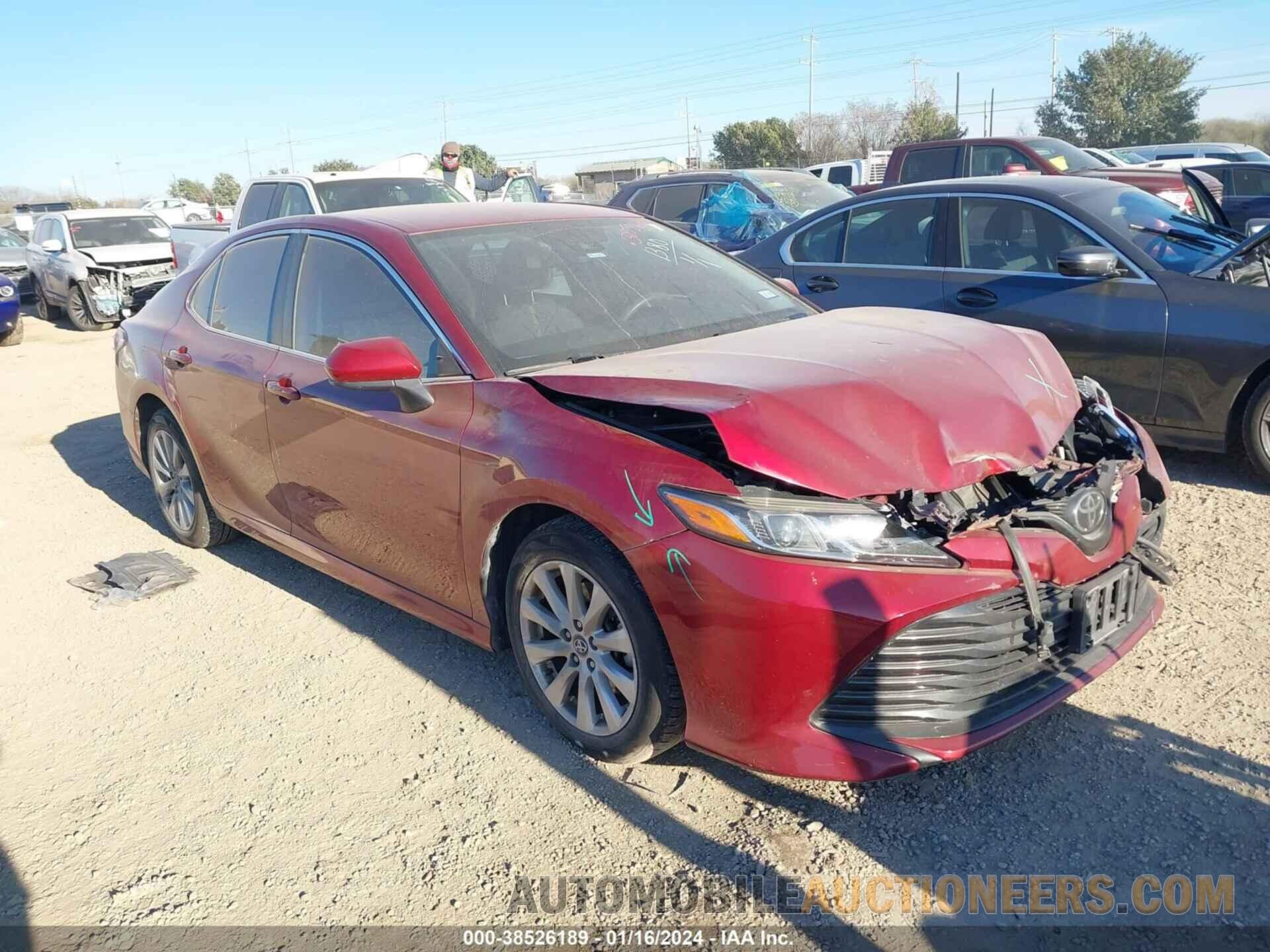 4T1C11AK3LU309812 TOYOTA CAMRY 2020