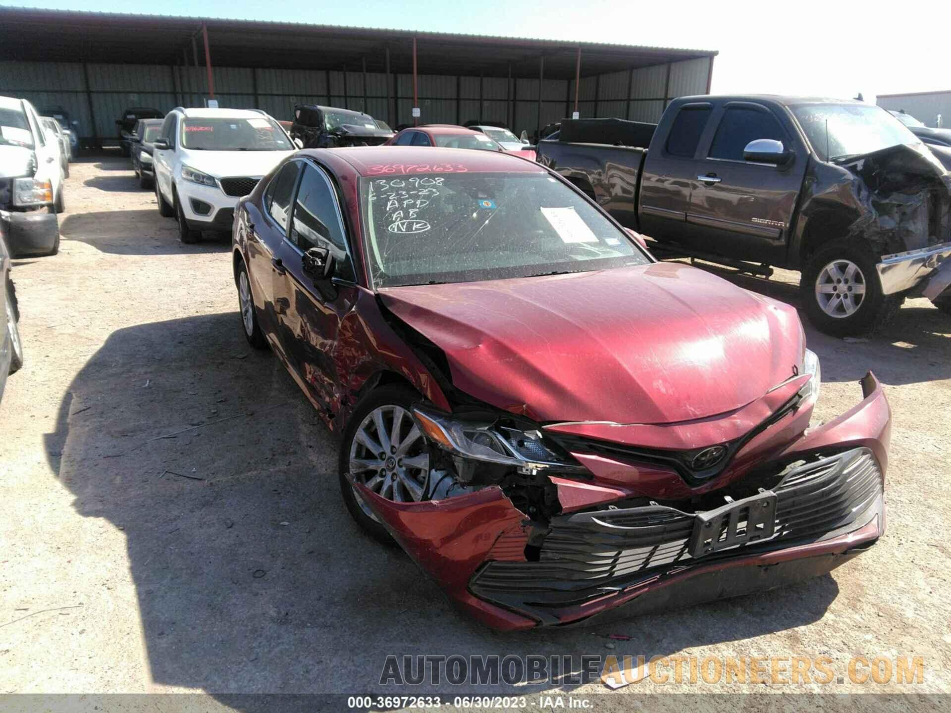 4T1C11AK6LU339712 TOYOTA CAMRY 2020