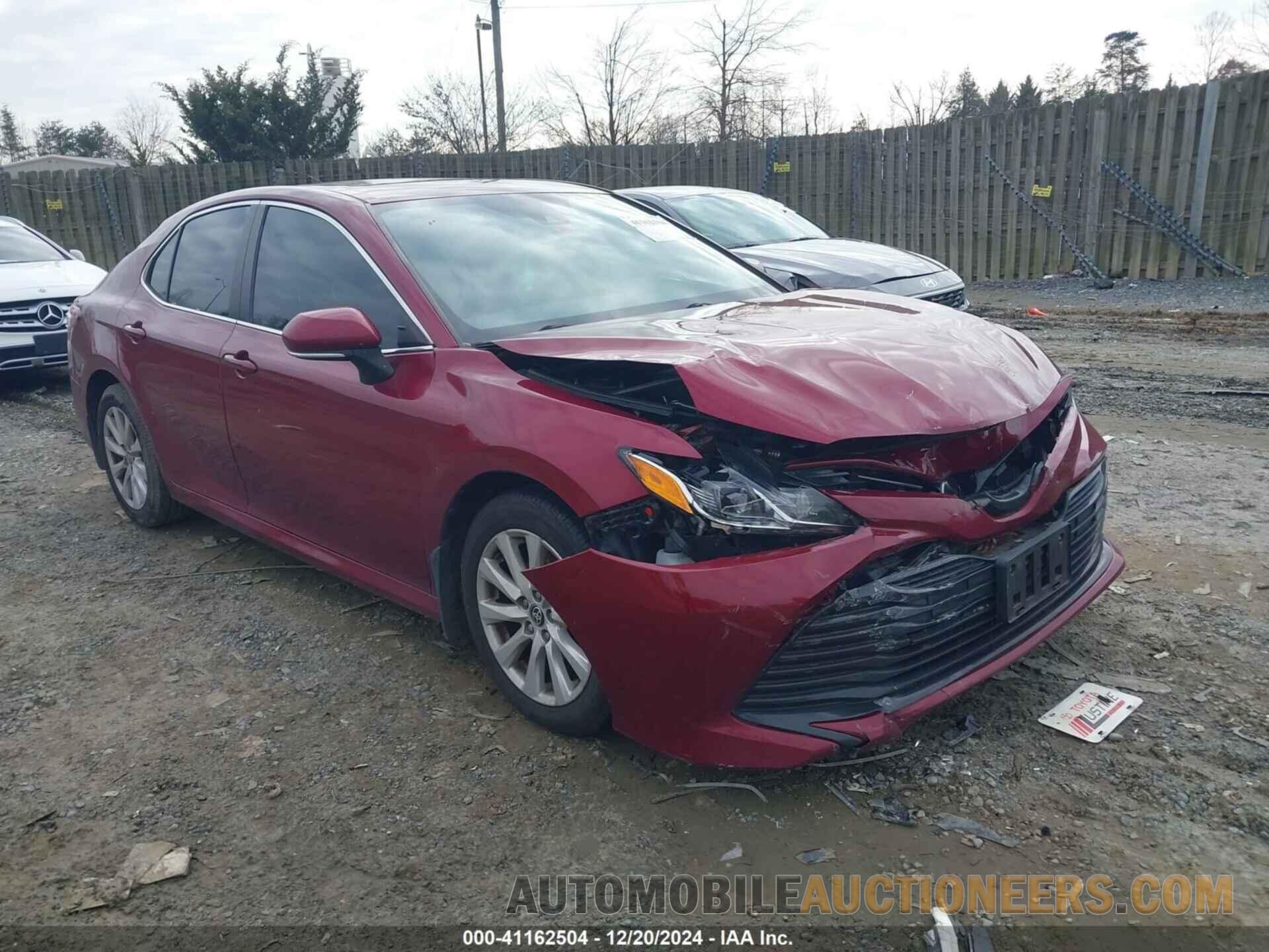 4T1C11BK7LU016249 TOYOTA CAMRY 2020