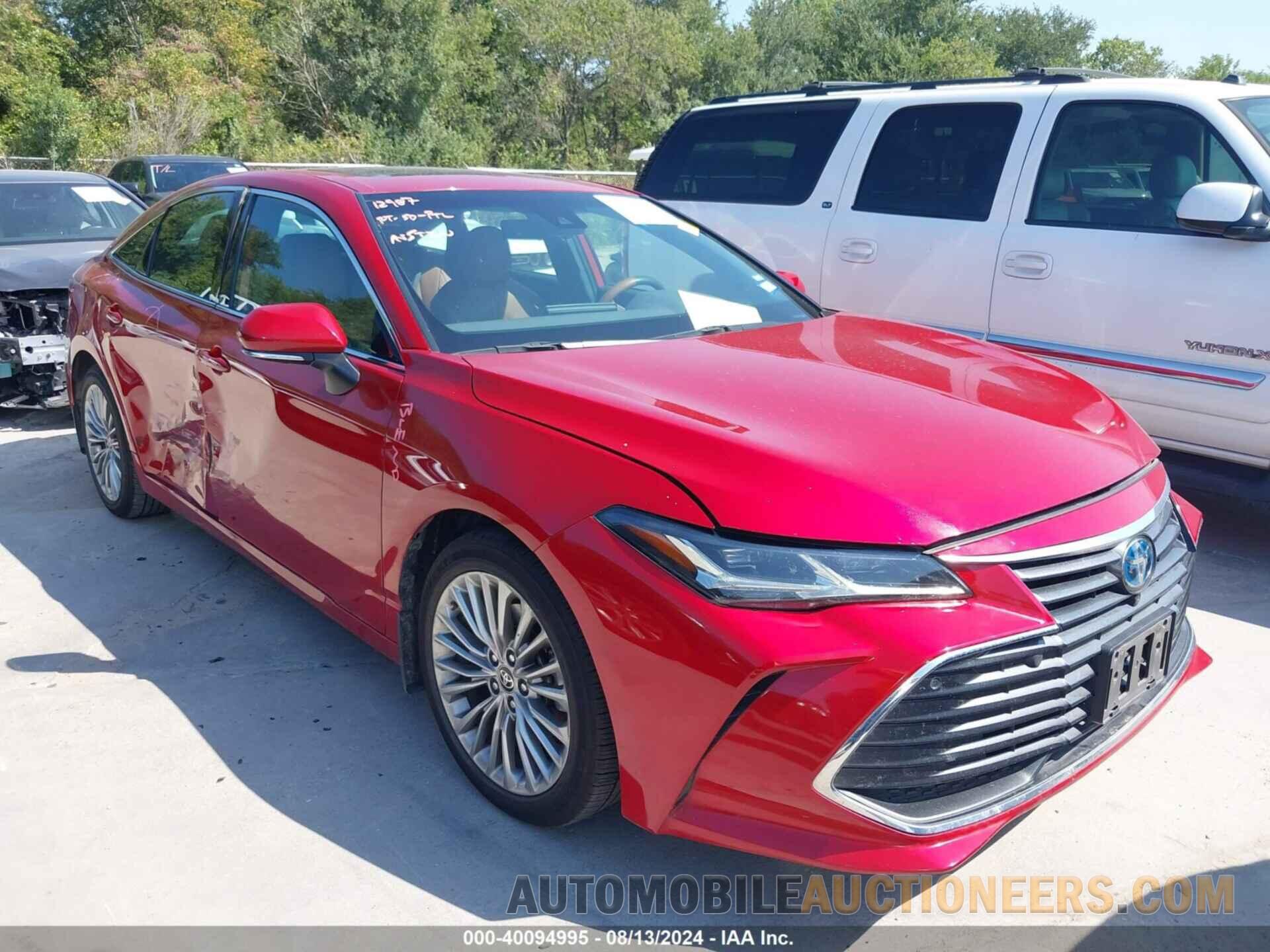 4T1DA1AB6NU015358 TOYOTA AVALON 2022