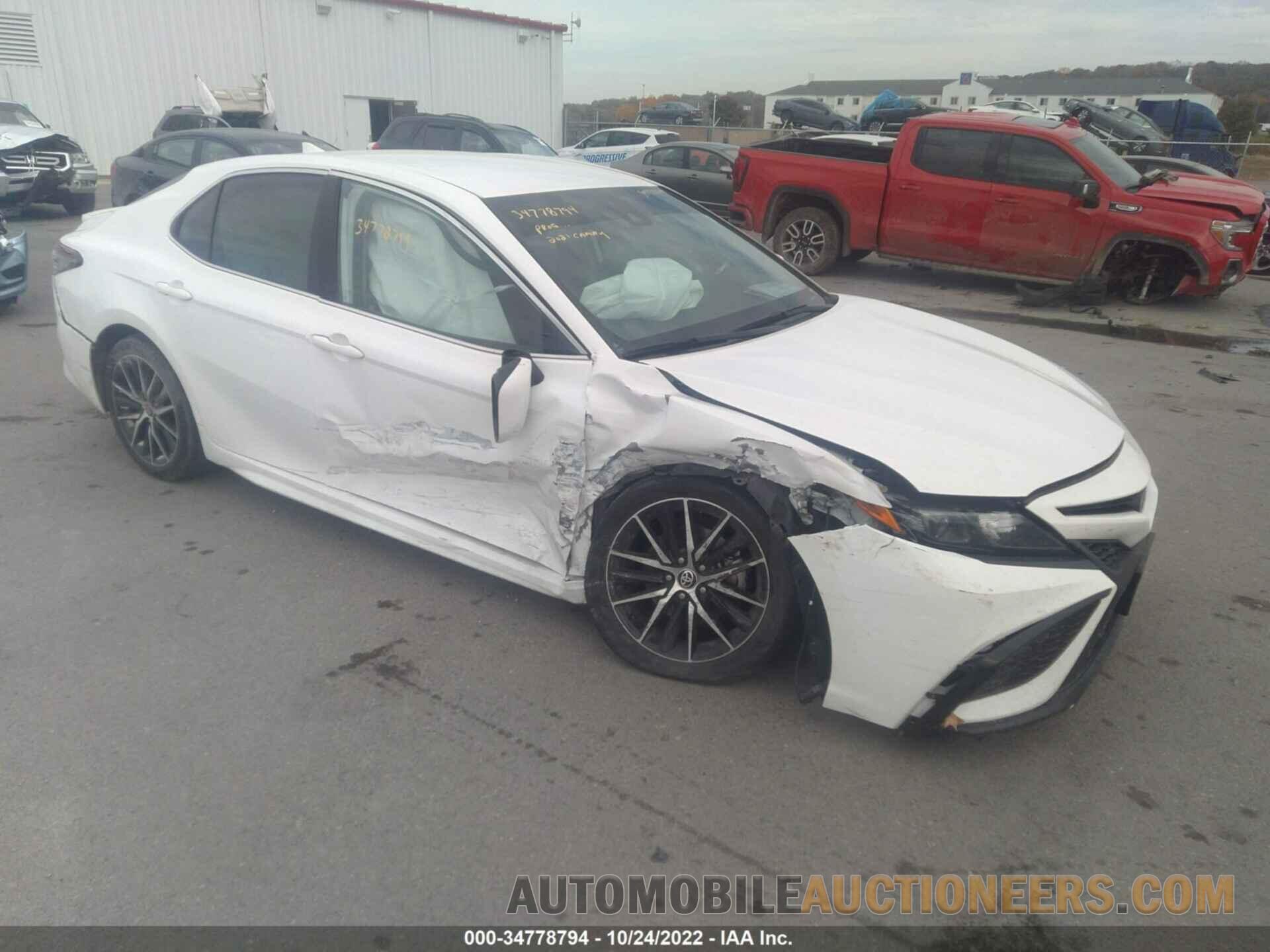 4T1G11AK1MU567166 TOYOTA CAMRY 2021