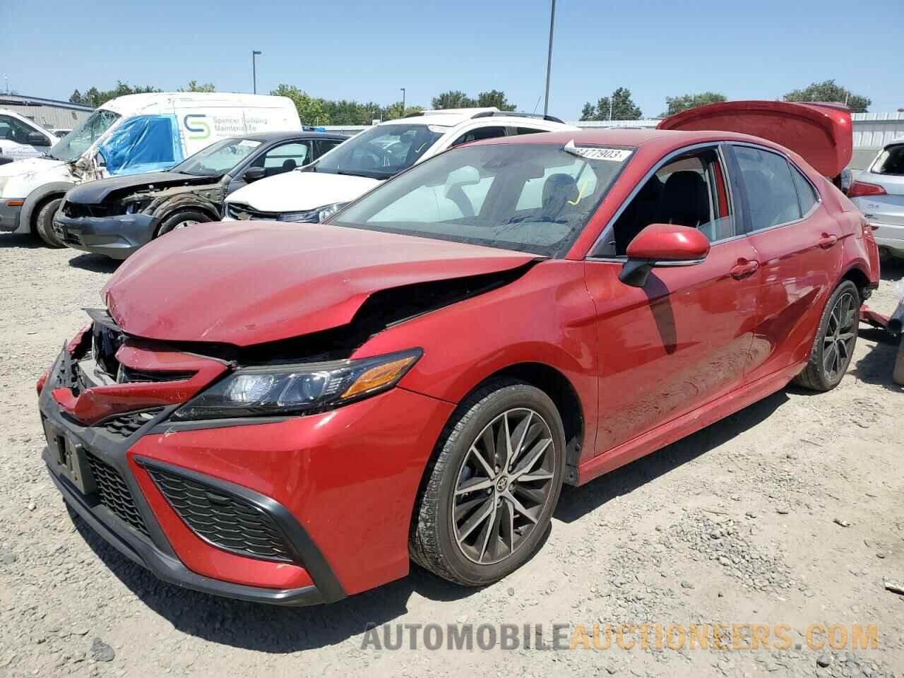 4T1G11AK1NU002756 TOYOTA CAMRY 2022