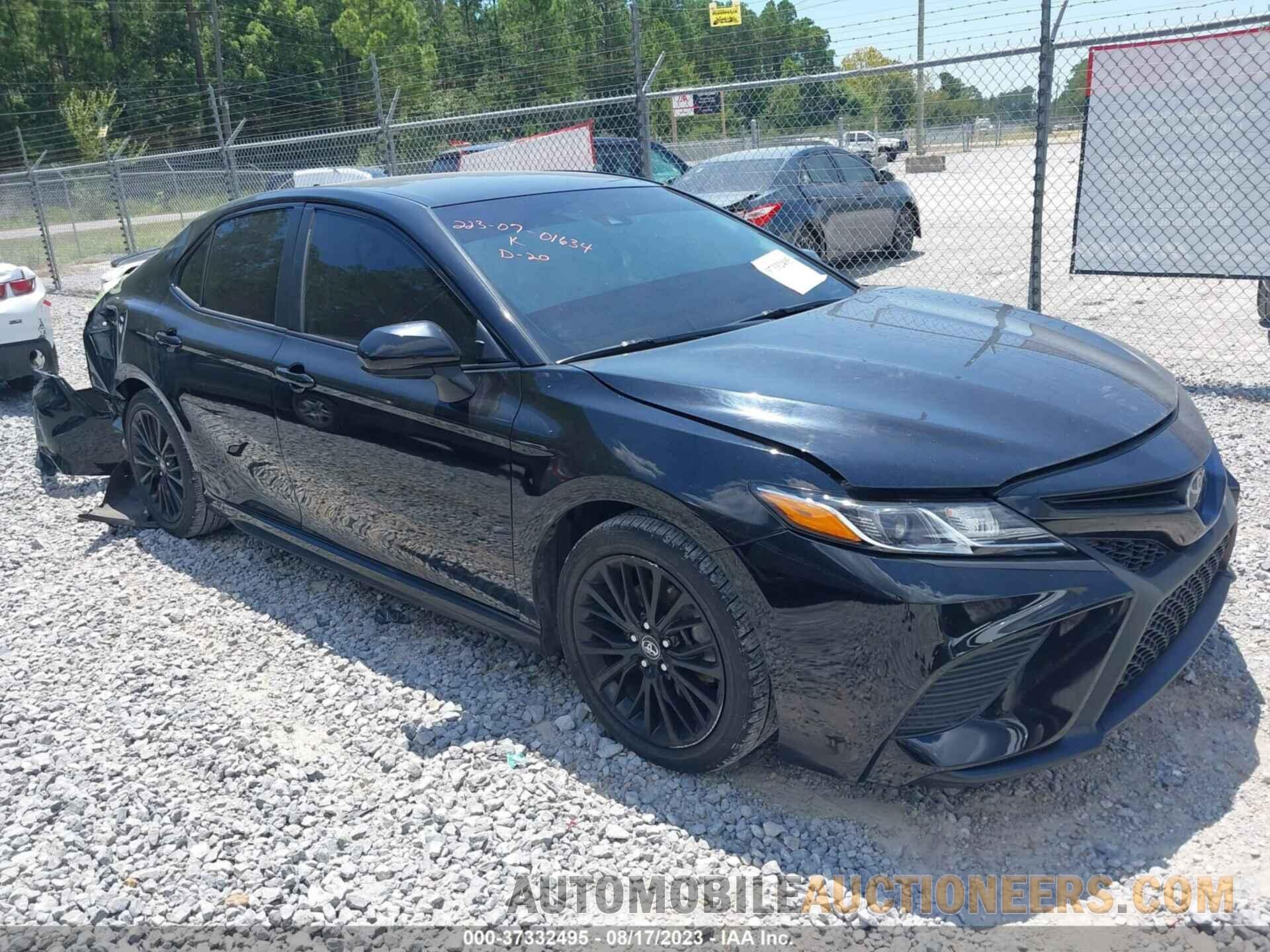 4T1G11AK2LU318289 TOYOTA CAMRY 2020