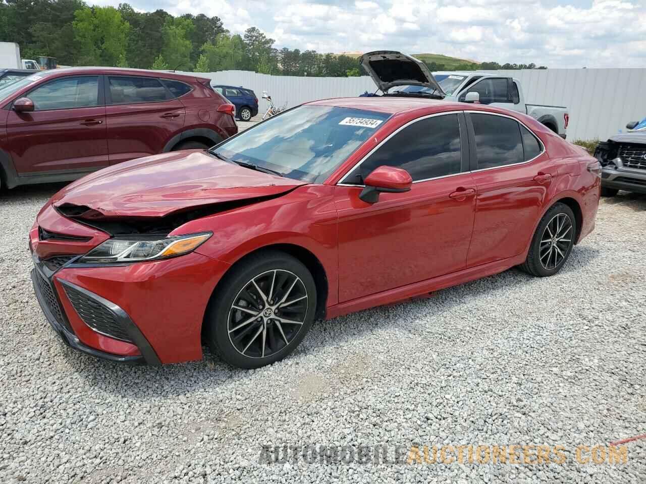 4T1G11AK7MU454466 TOYOTA CAMRY 2021