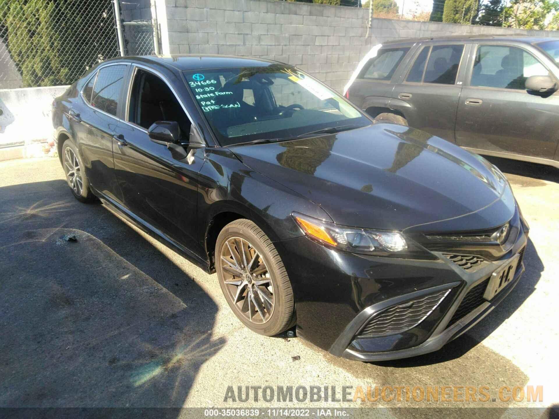 4T1G11AKXMU460276 TOYOTA CAMRY 2021