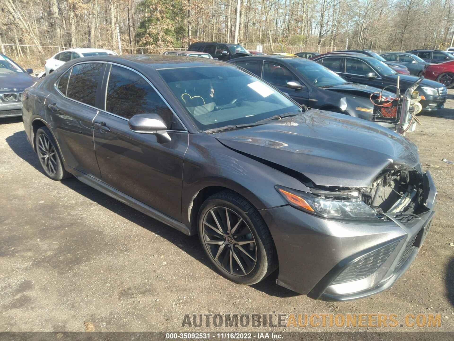 4T1S11AK7MU494217 TOYOTA CAMRY 2021