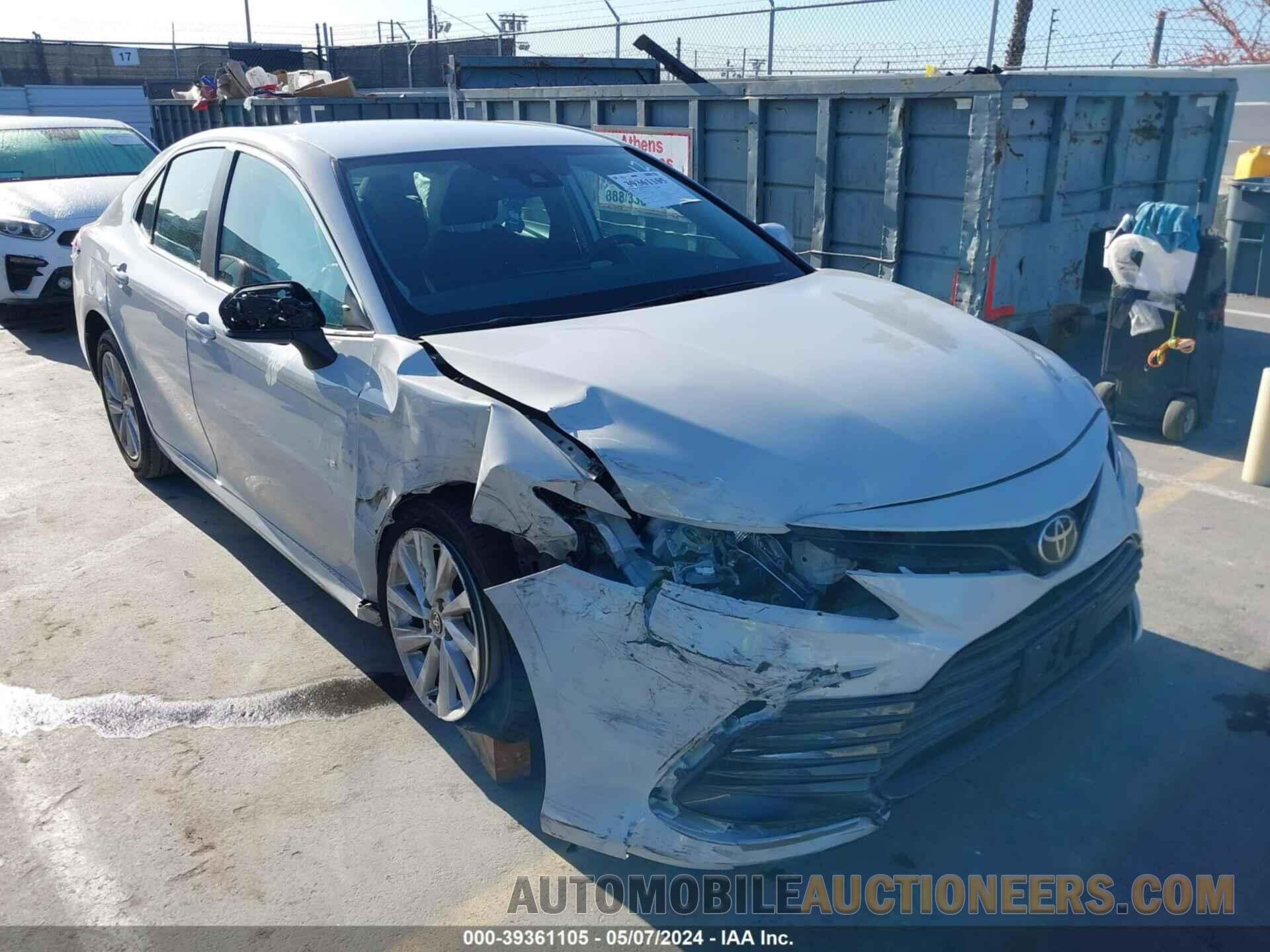 4T1T11AK0NU014394 TOYOTA CAMRY 2022