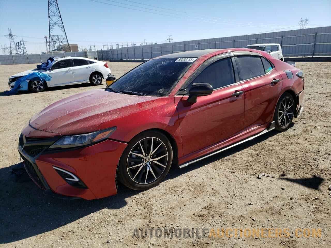 4T1T11AKXNU042204 TOYOTA CAMRY 2022