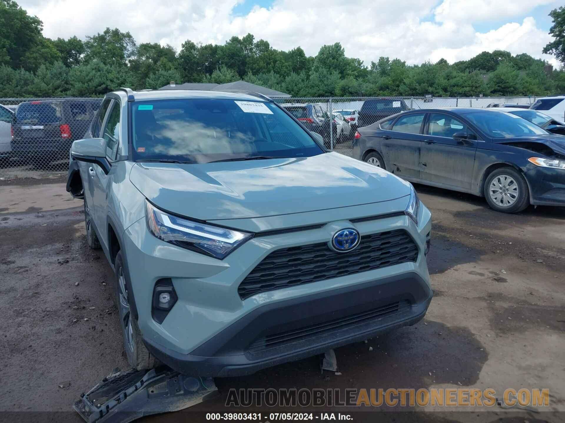 4T3B6RFV7NU105006 TOYOTA RAV4 HYBRID 2022