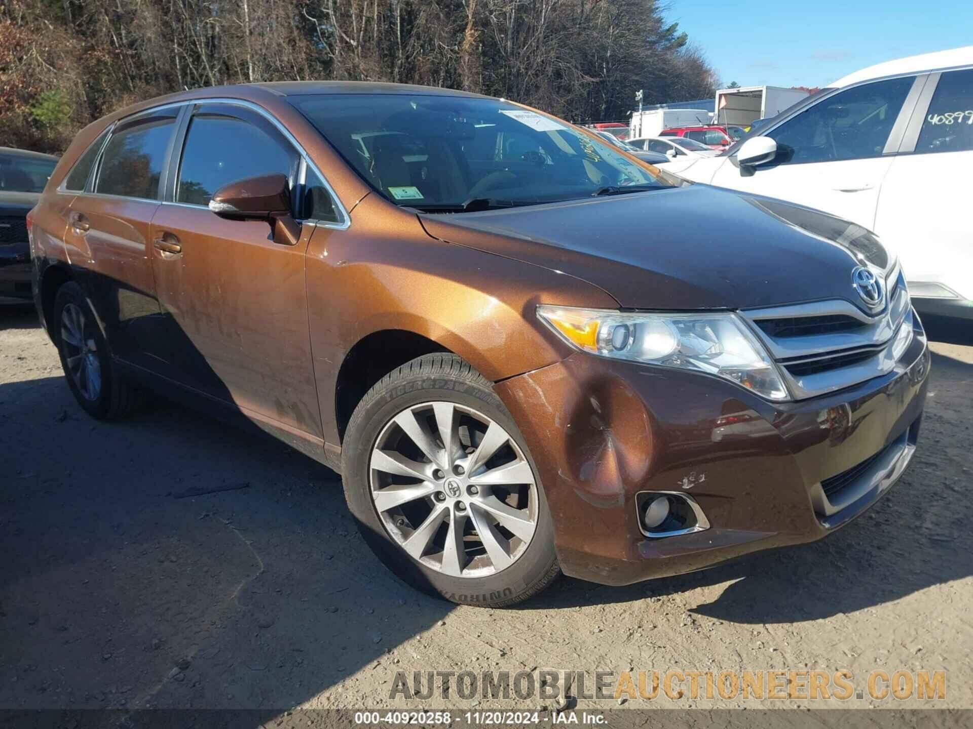 4T3BA3BB2DU035663 TOYOTA VENZA 2013