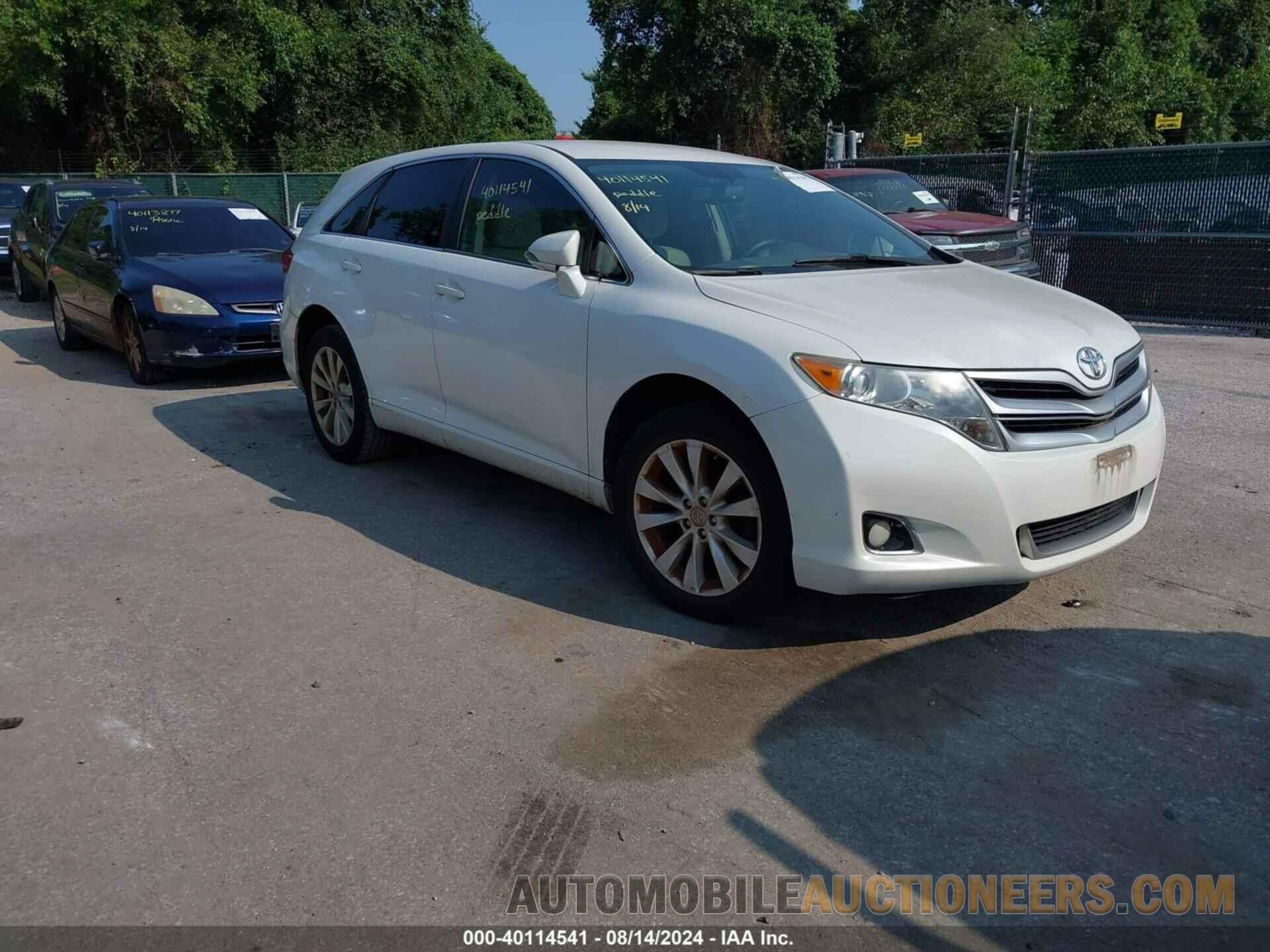 4T3BA3BB3FU073289 TOYOTA VENZA 2015