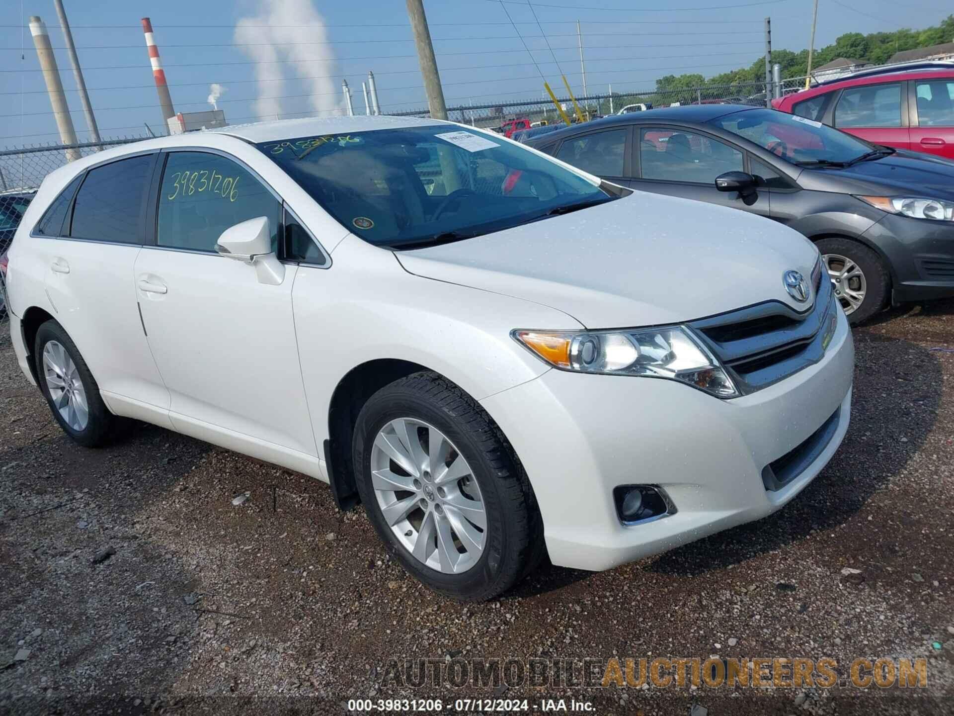 4T3BA3BB6FU072590 TOYOTA VENZA 2015