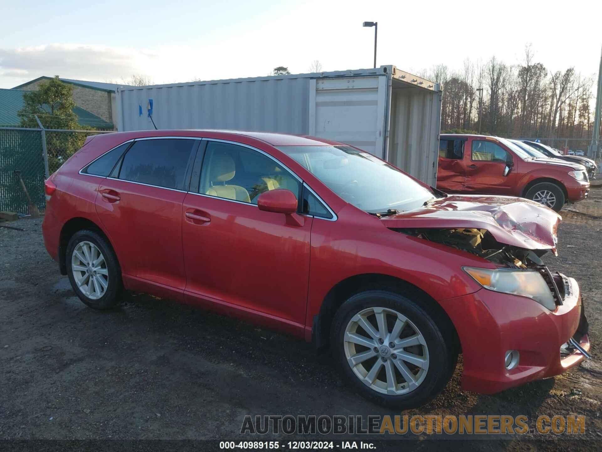 4T3BA3BBXCU032539 TOYOTA VENZA 2012