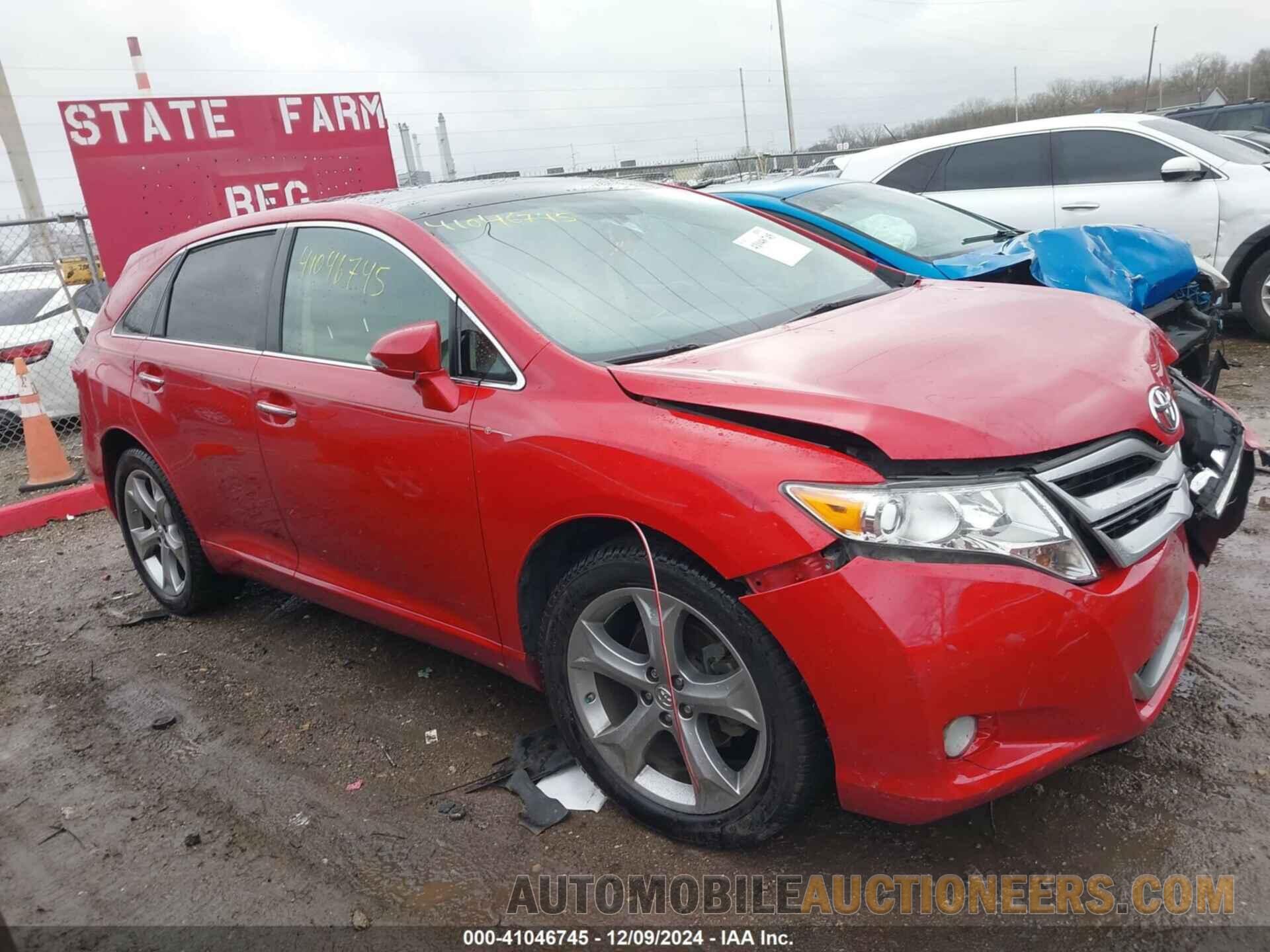 4T3BK3BB0FU112420 TOYOTA VENZA 2015