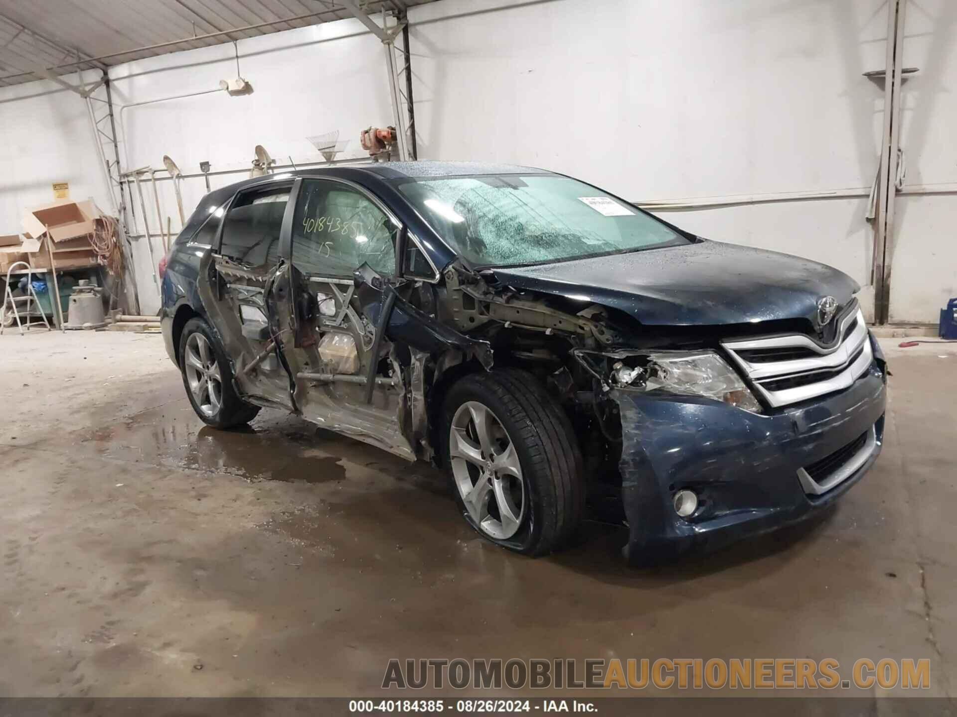 4T3BK3BB1FU119831 TOYOTA VENZA 2015