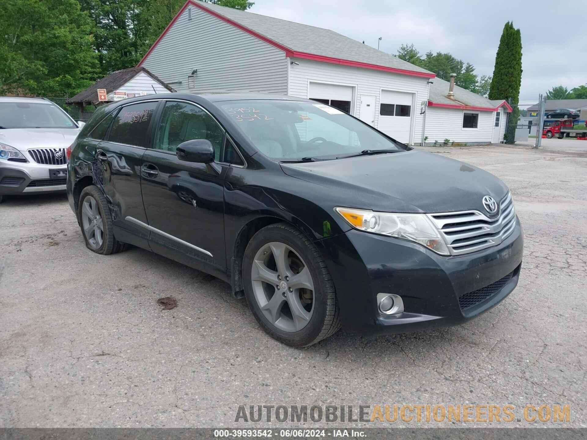 4T3BK3BB2CU065144 TOYOTA VENZA 2012