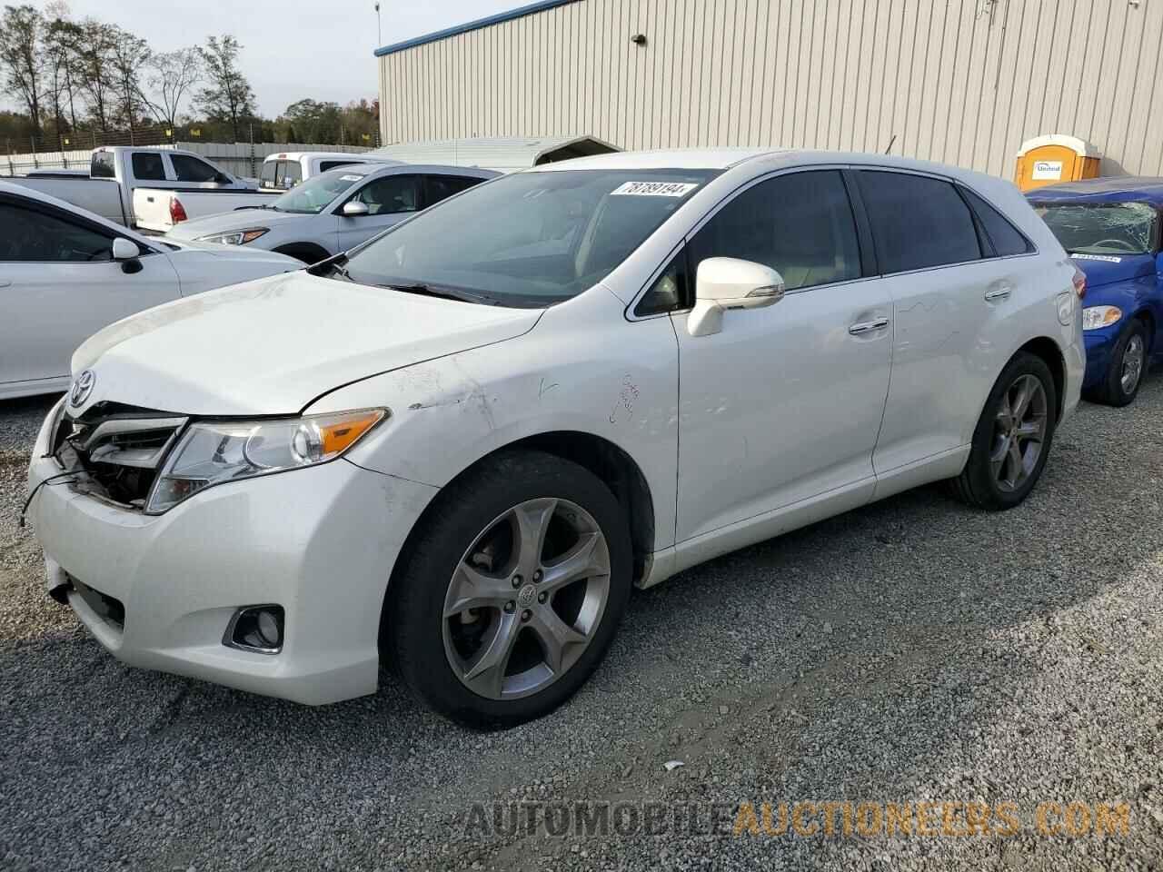 4T3BK3BB3DU074291 TOYOTA VENZA 2013