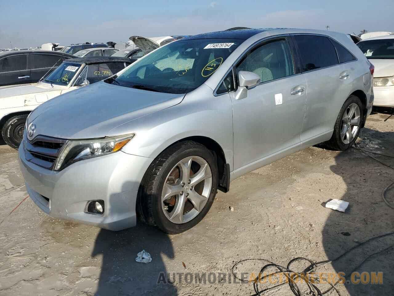 4T3BK3BB4DU077653 TOYOTA VENZA 2013